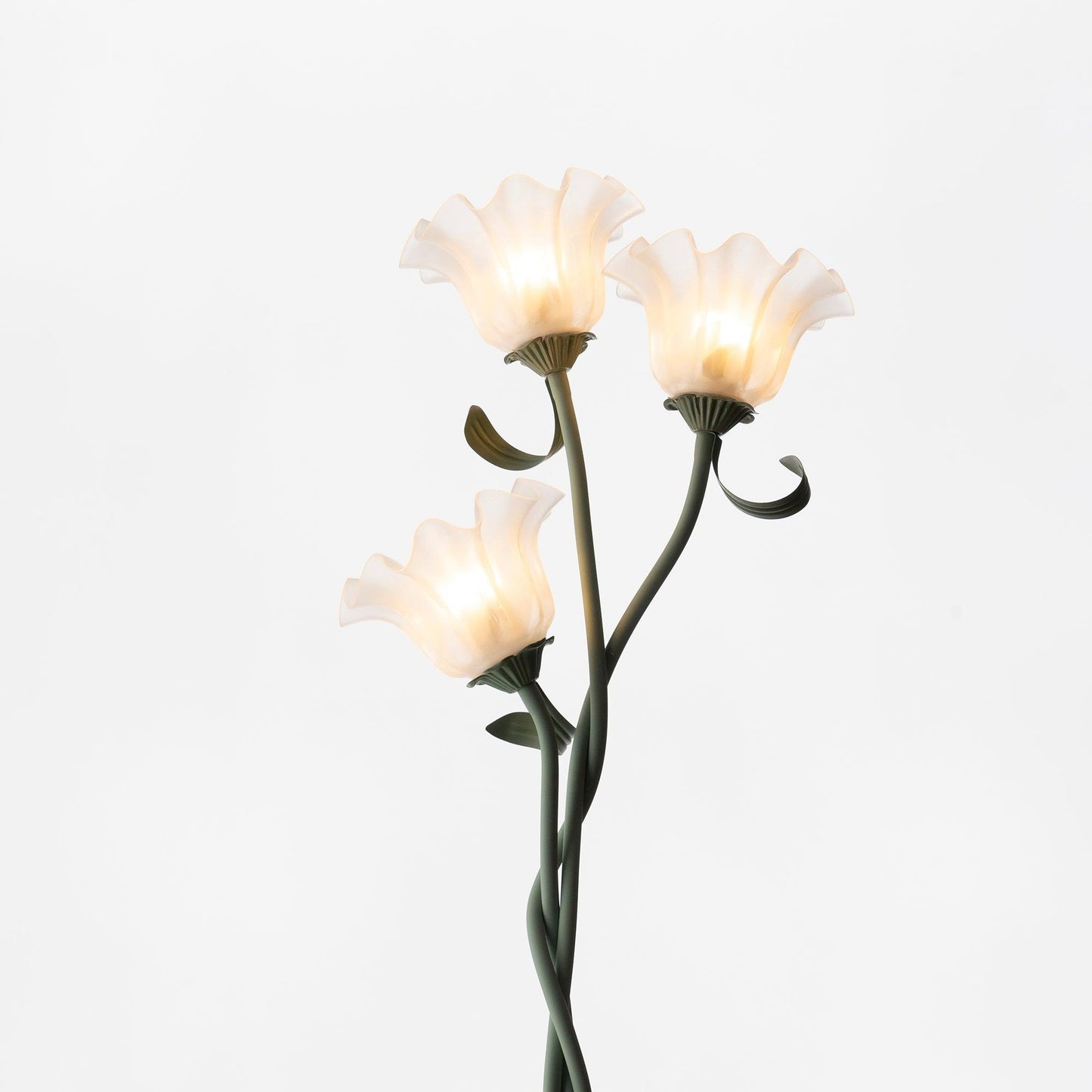 Floral Inspired Floor Lamp | Elegant Standing Light for Living Room