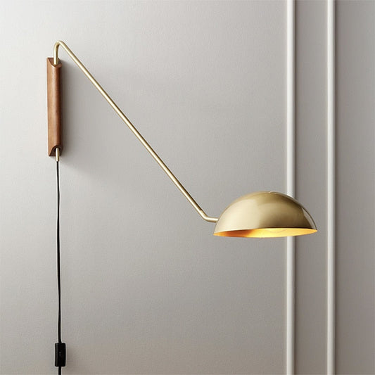 Adjustable Long Arm Wall Light Sconce | Modern Lamp for Bedroom and Living Room