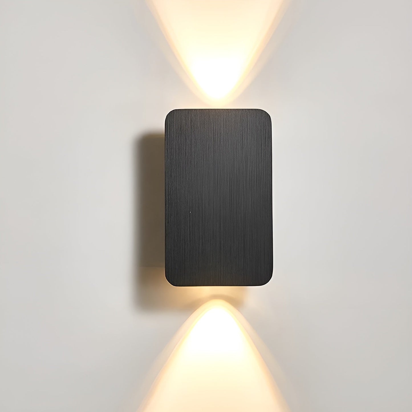 Modern Rectangle LED Wall Lamp with Up and Down Light | Indoor Wall Sconce Lighting