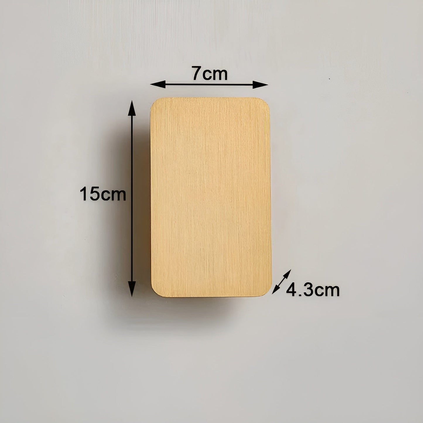 Modern Rectangle LED Wall Lamp with Up and Down Light | Indoor Wall Sconce Lighting