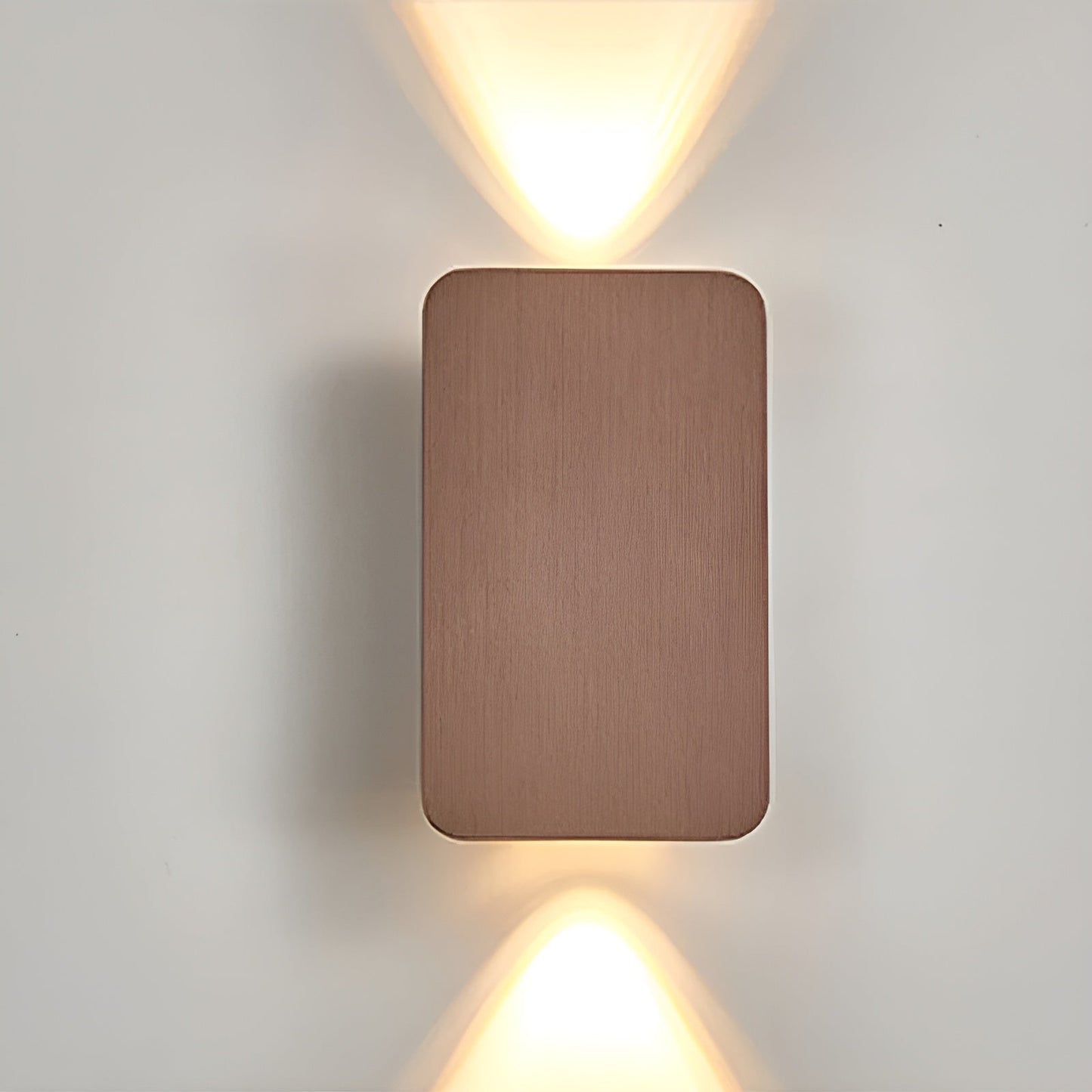Modern Rectangle LED Wall Lamp with Up and Down Light | Indoor Wall Sconce Lighting