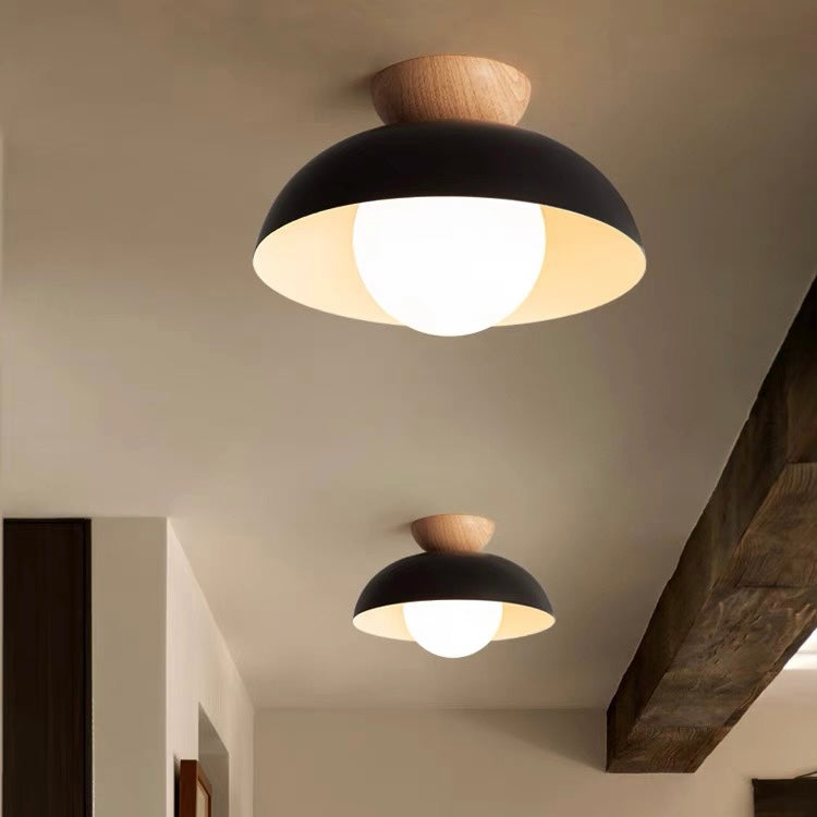 Modern Semi Flush Mount Ceiling Light for Living Room | Minimalist LED Ceiling Lamp