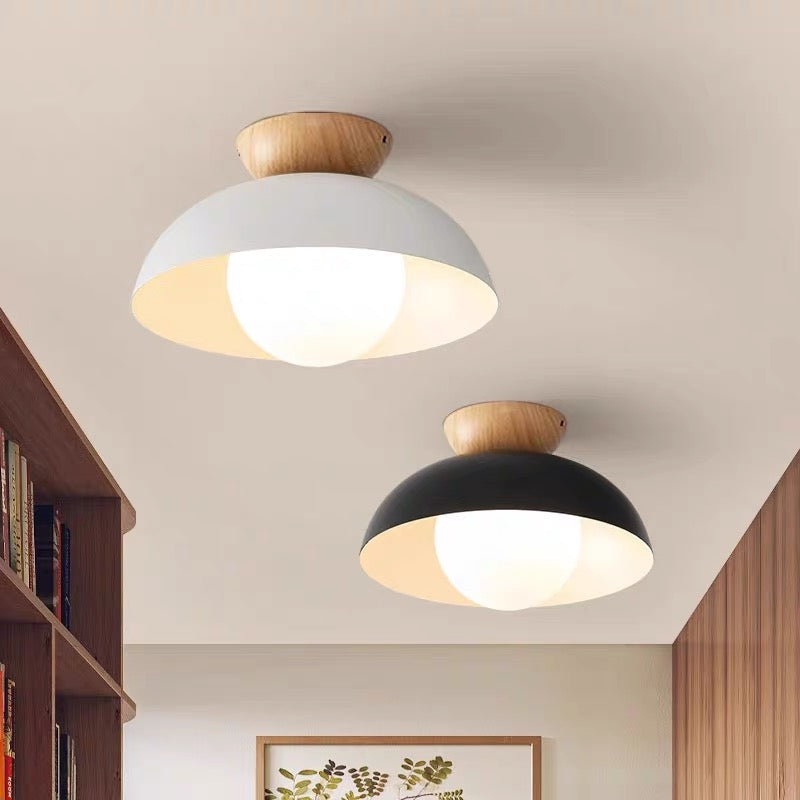 Modern Semi Flush Mount Ceiling Light for Living Room | Minimalist LED Ceiling Lamp