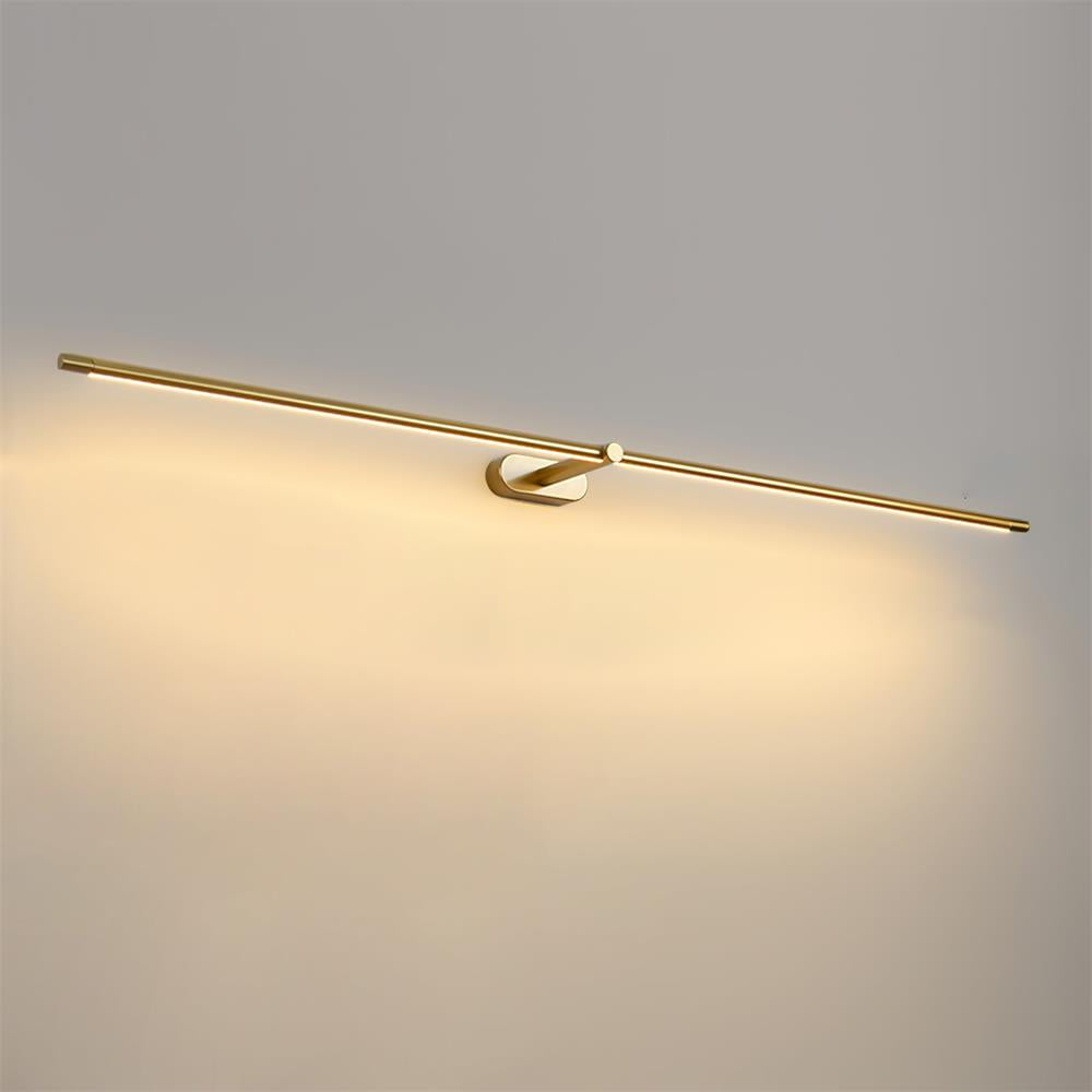 Rechargeable Linear Wall Lamp | Minimalist LED Light for Art or Living Spaces