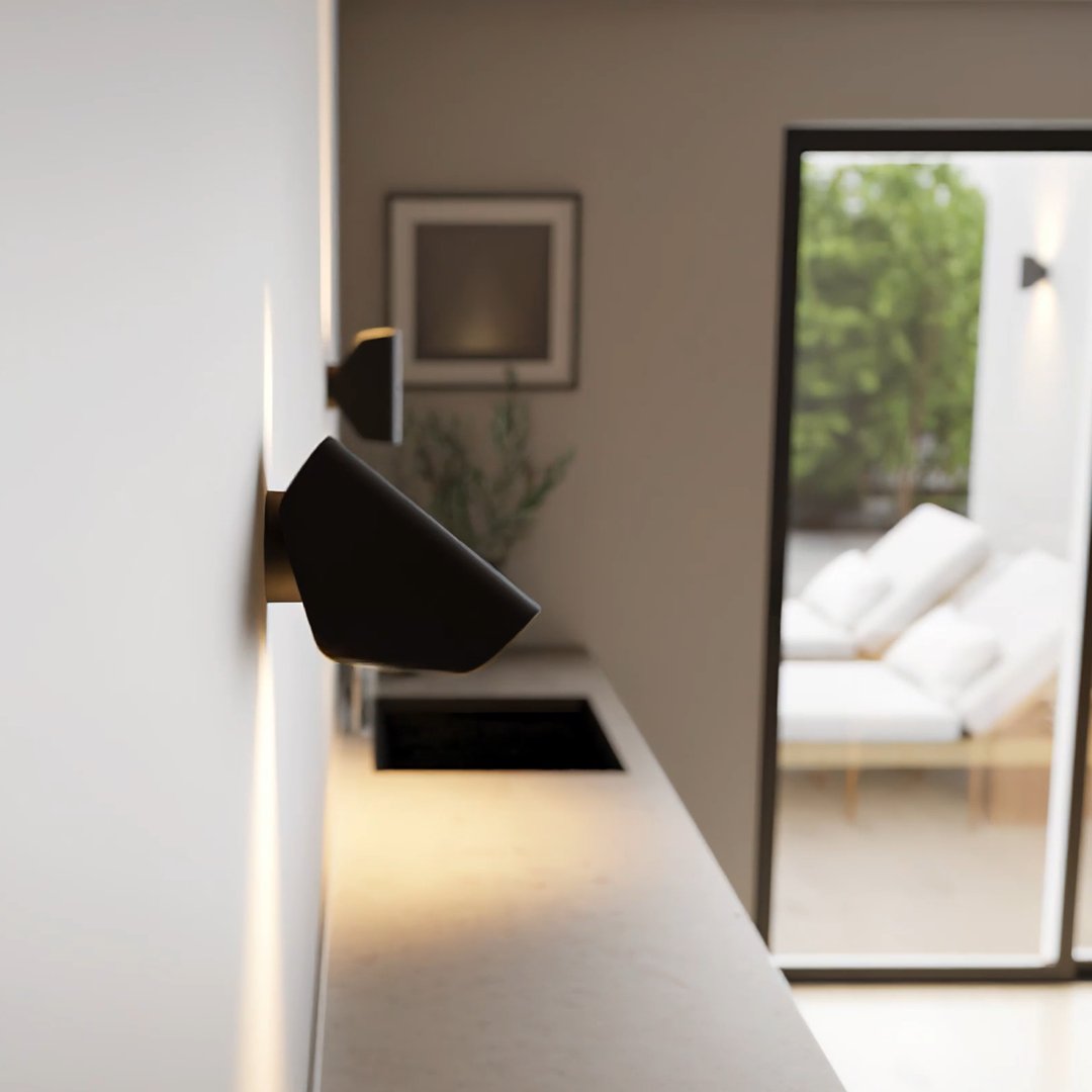 Adjustable LED Wall Light Sconce | Modern Indoor Outdoor Bedroom Rotating Lamp