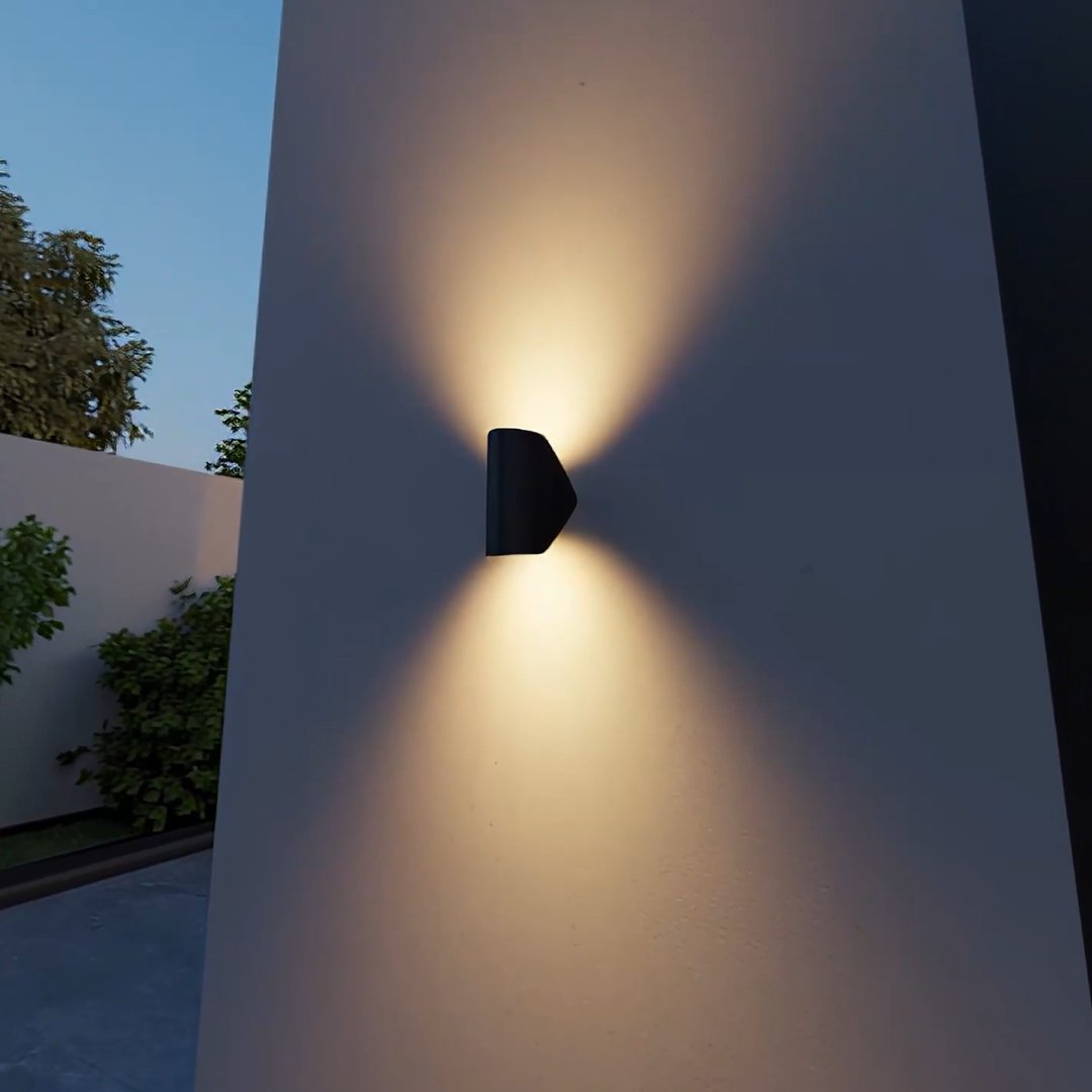 Adjustable LED Wall Light Sconce | Modern Indoor Outdoor Bedroom Rotating Lamp