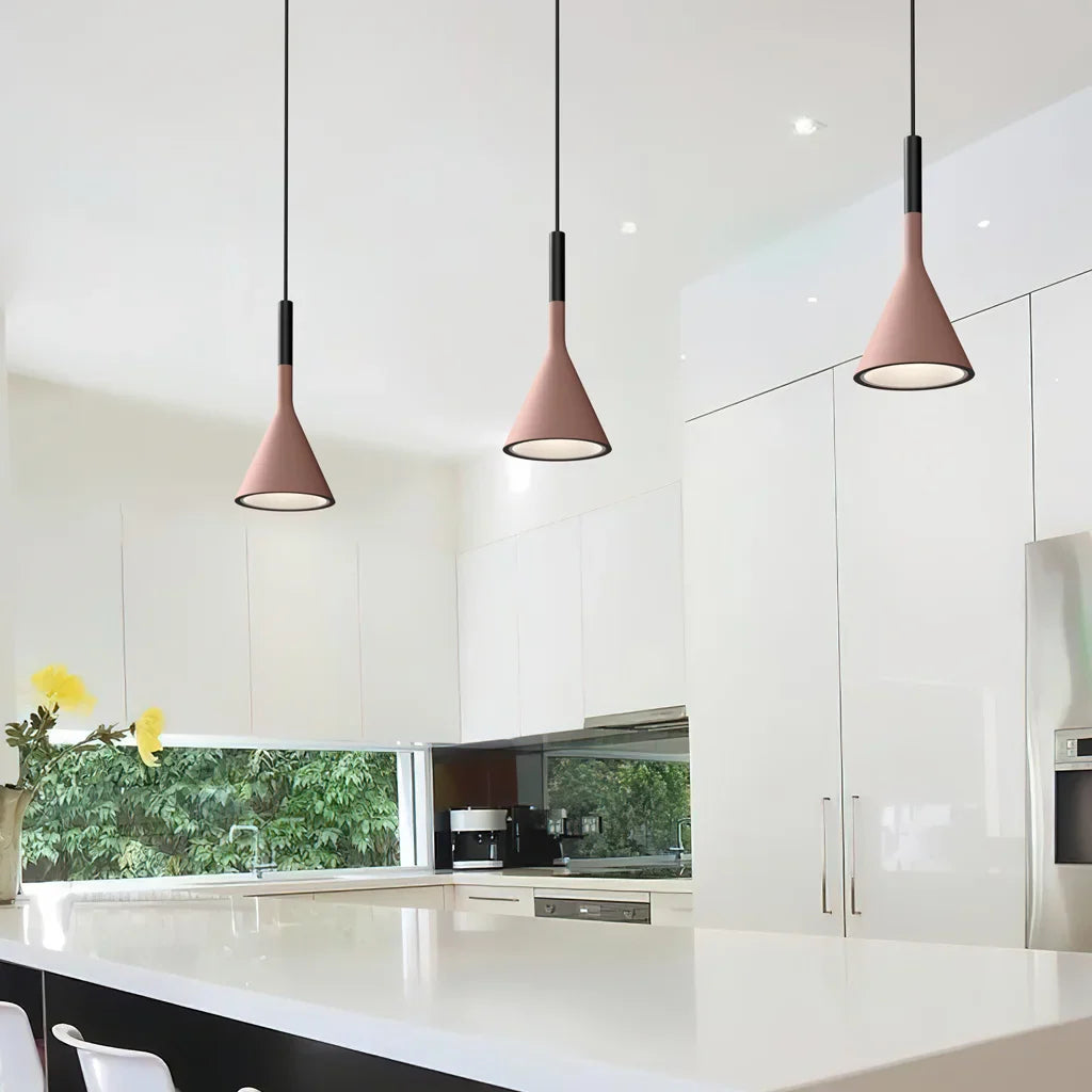Modern Industrial Cement Pendant Ceiling Light | Stylish Hanging Lamp for Dining