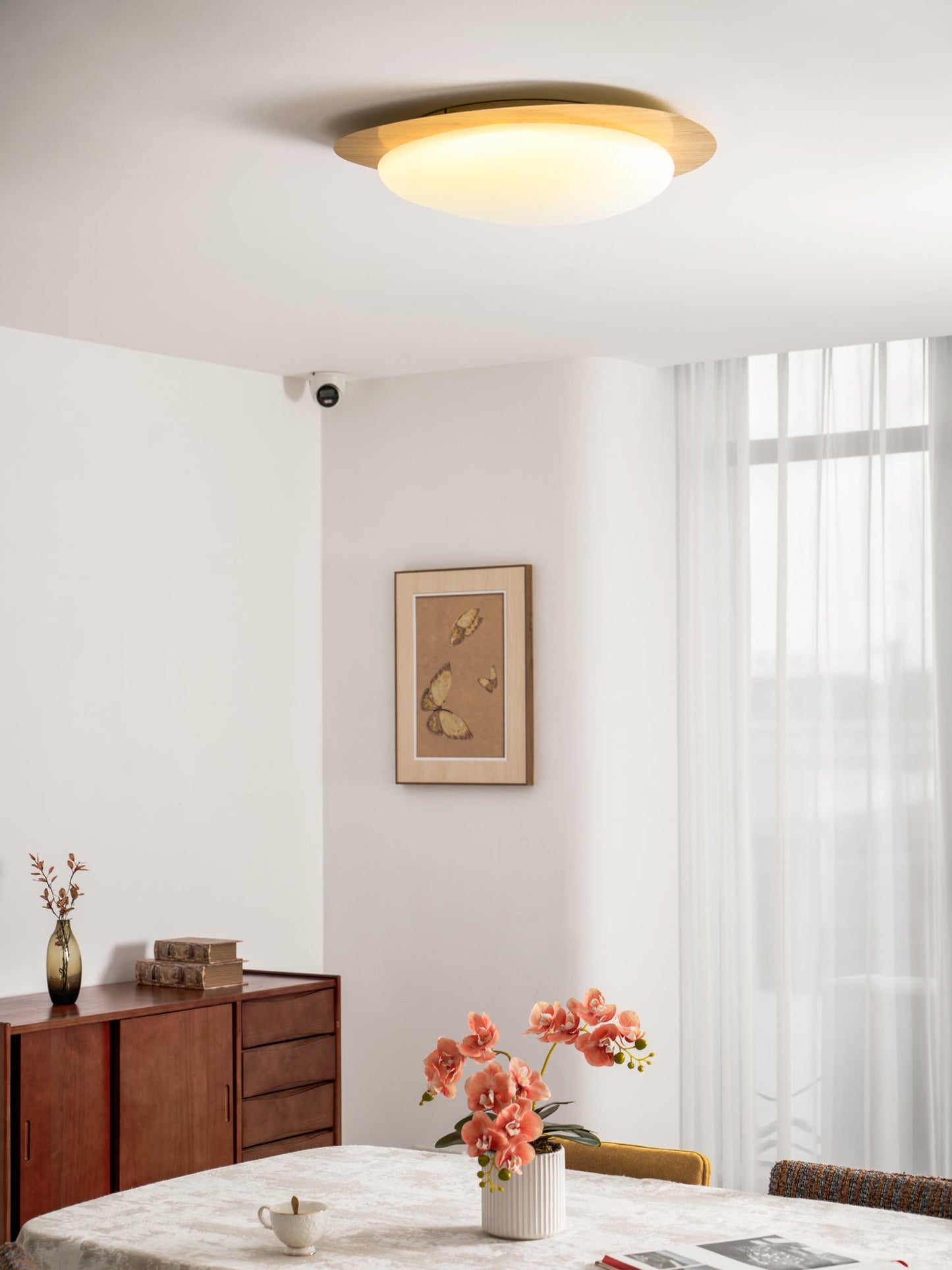 Modern Ceiling Lamp | LED Flush Mount Light for Bedroom and Living Room
