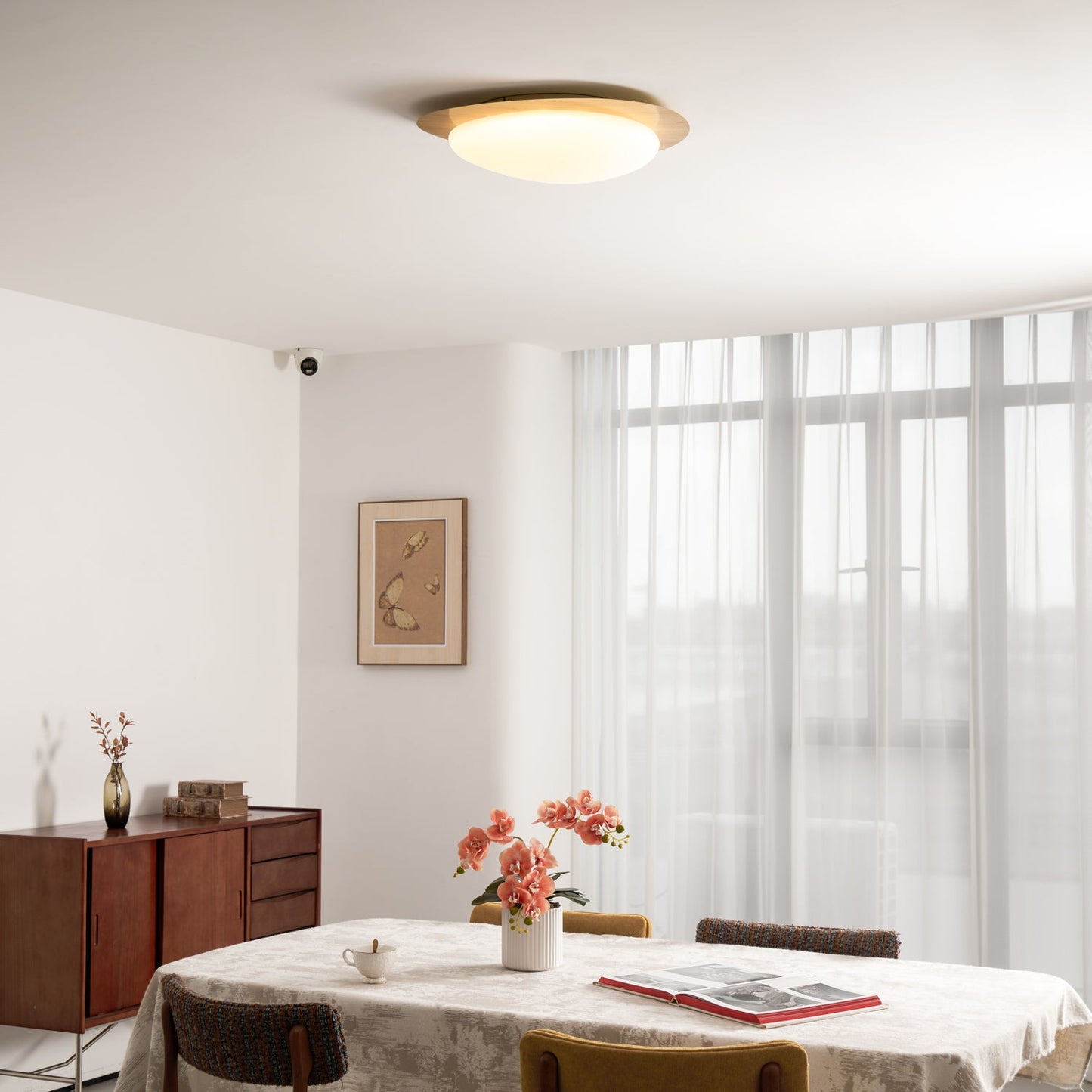 Modern Ceiling Lamp | LED Flush Mount Light for Bedroom and Living Room