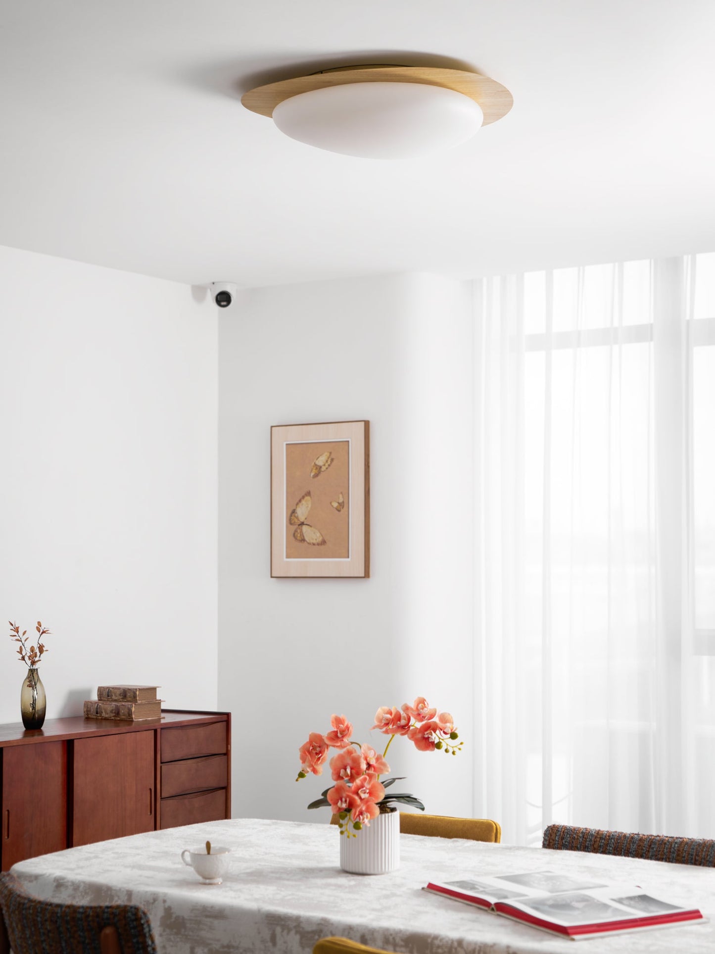 Modern Ceiling Lamp | LED Flush Mount Light for Bedroom and Living Room