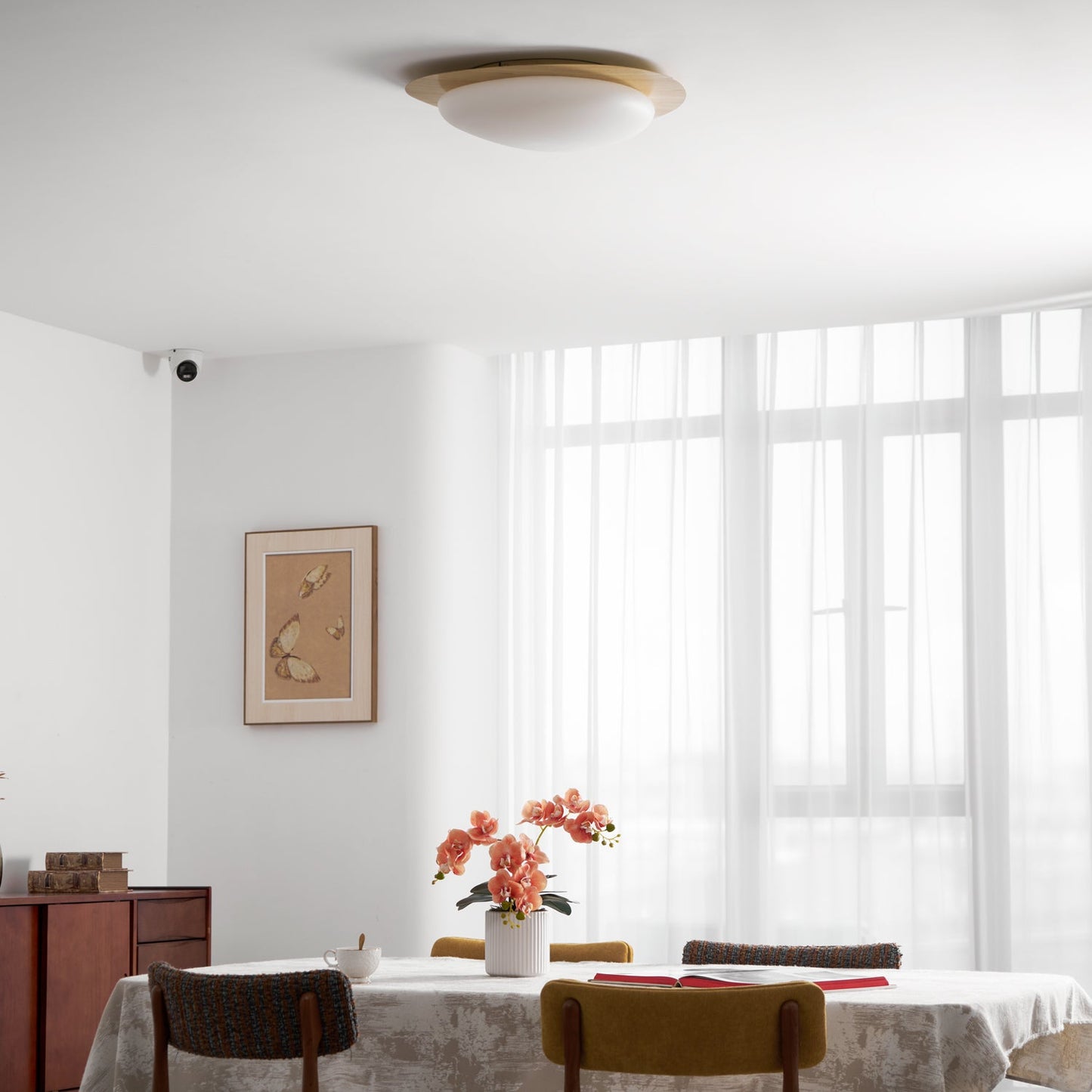 Modern Ceiling Lamp | LED Flush Mount Light for Bedroom and Living Room