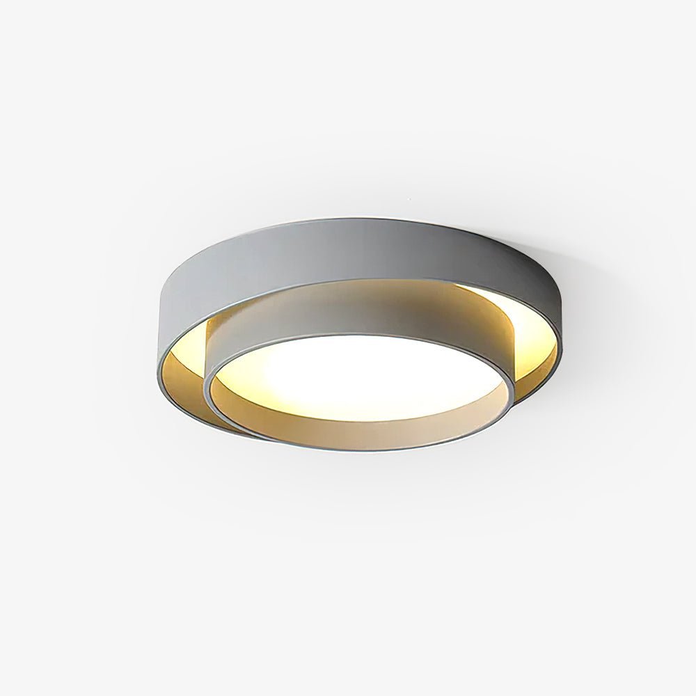 Modern Flush Mount LED Ceiling Light | Minimalist Round Ceiling Lamp