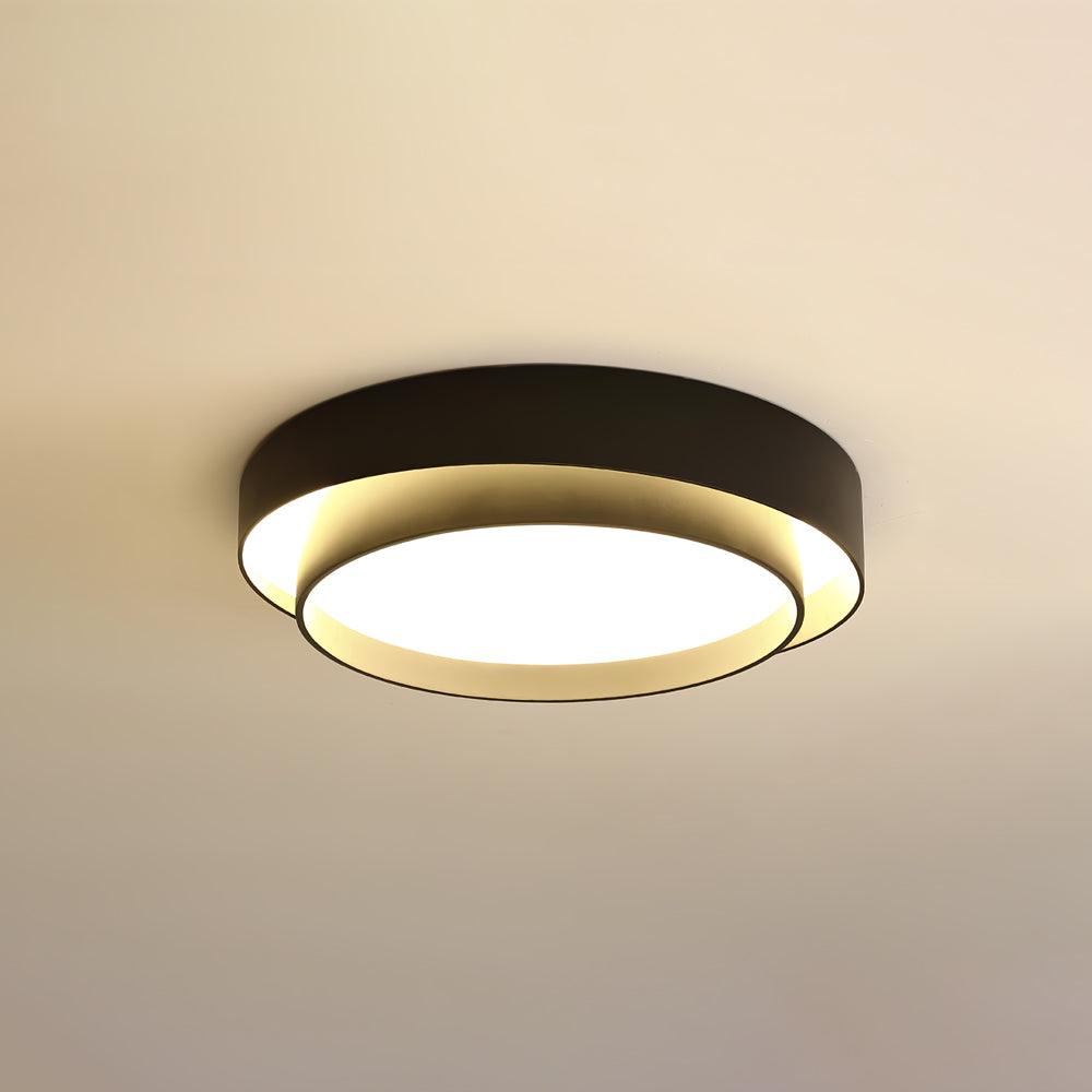 Modern Flush Mount LED Ceiling Light | Minimalist Round Ceiling Lamp