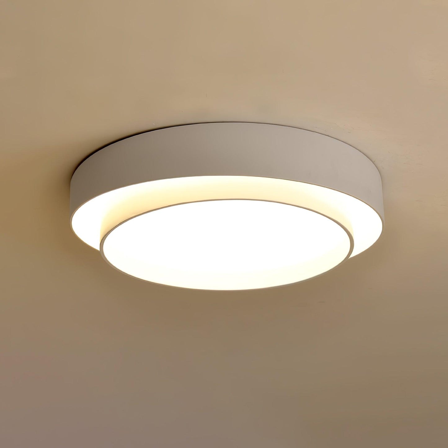 Modern Flush Mount LED Ceiling Light | Minimalist Round Ceiling Lamp
