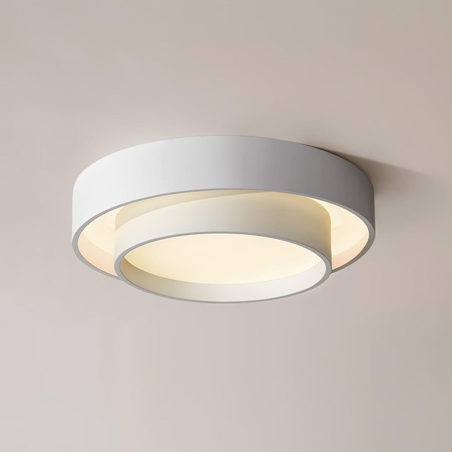 Modern Flush Mount LED Ceiling Light | Minimalist Round Ceiling Lamp