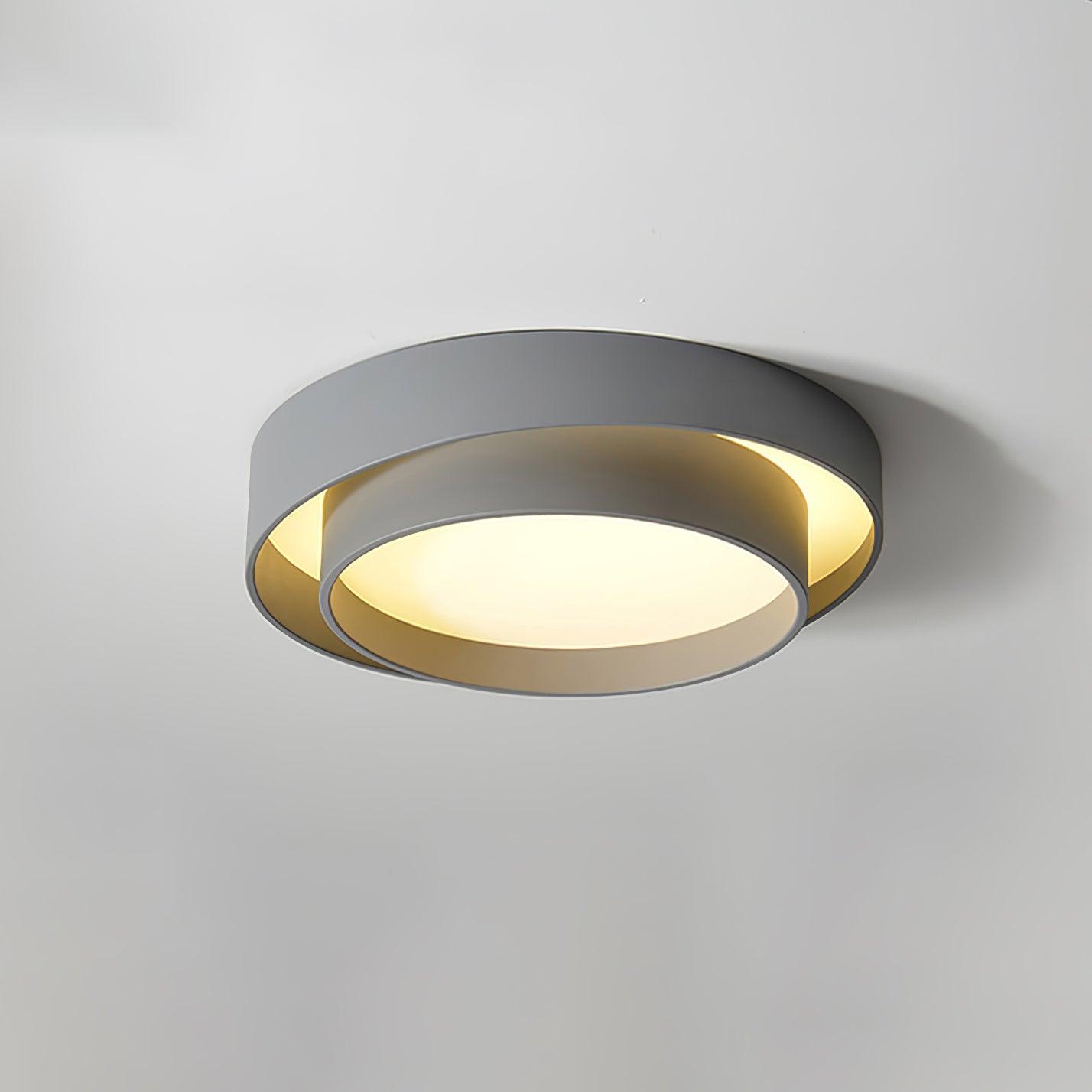 Modern Flush Mount LED Ceiling Light | Minimalist Round Ceiling Lamp