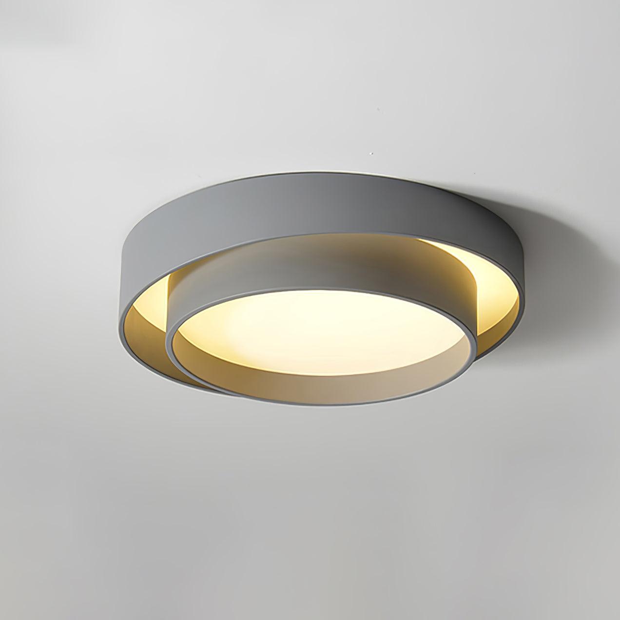 Modern Flush Mount LED Ceiling Light | Minimalist Round Ceiling Lamp