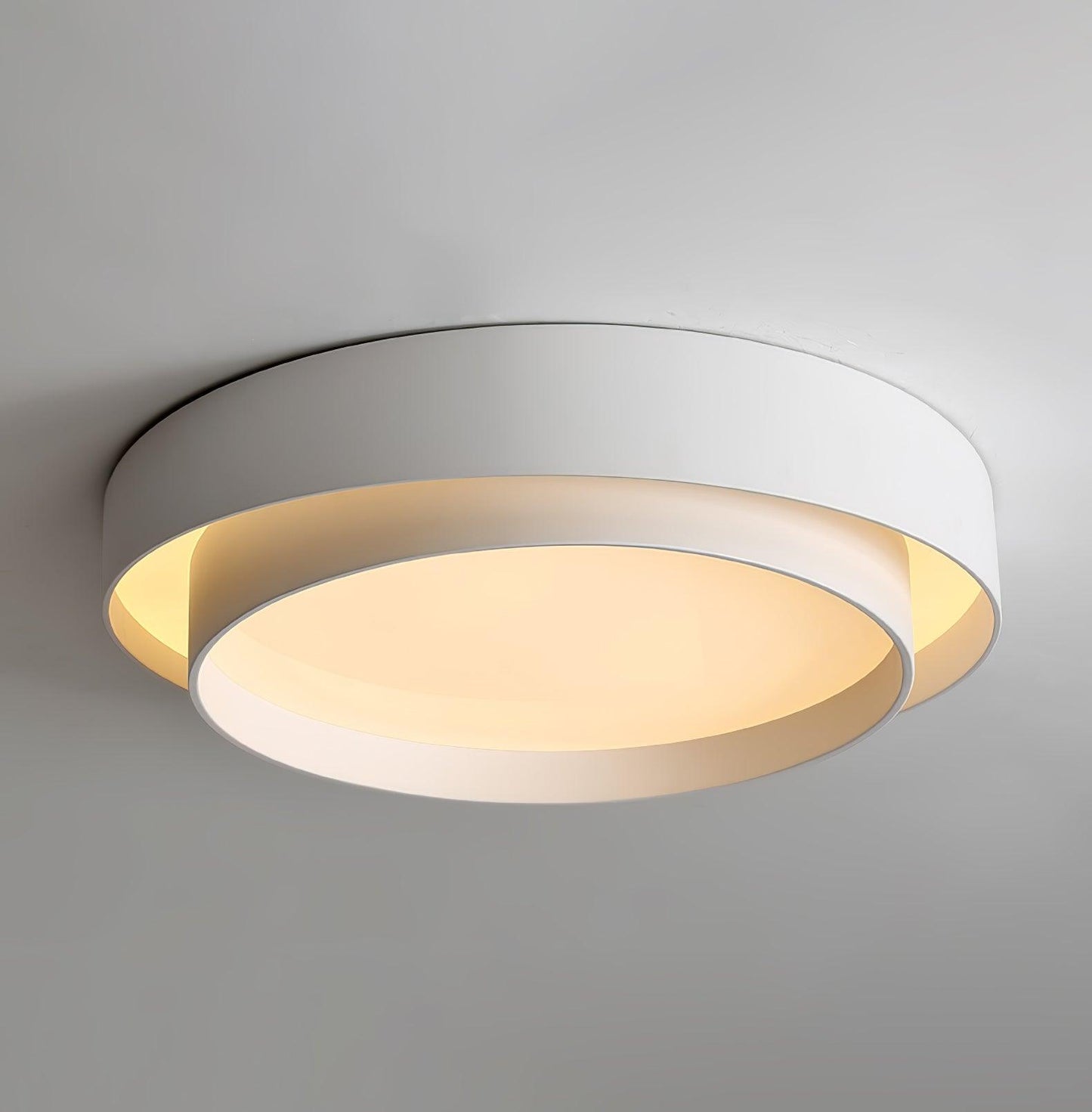 Modern Flush Mount LED Ceiling Light | Minimalist Round Ceiling Lamp