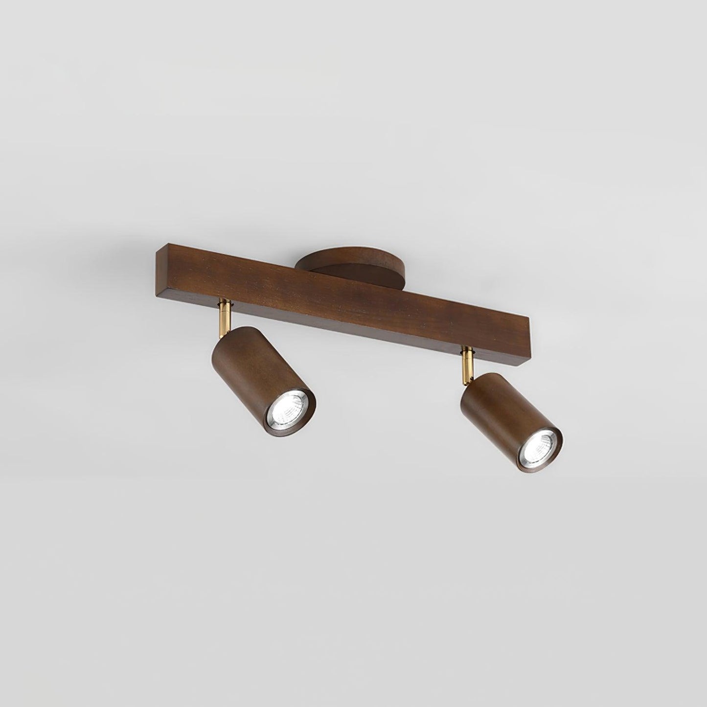 Wooden Track Ceiling Light | Modern LED Spotlight for Living Room or Hallway