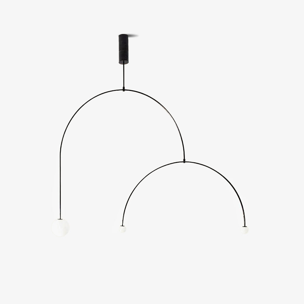 Minimalist Ceiling Lamp Chandelier | Modern LED Light for Living and Dining Room