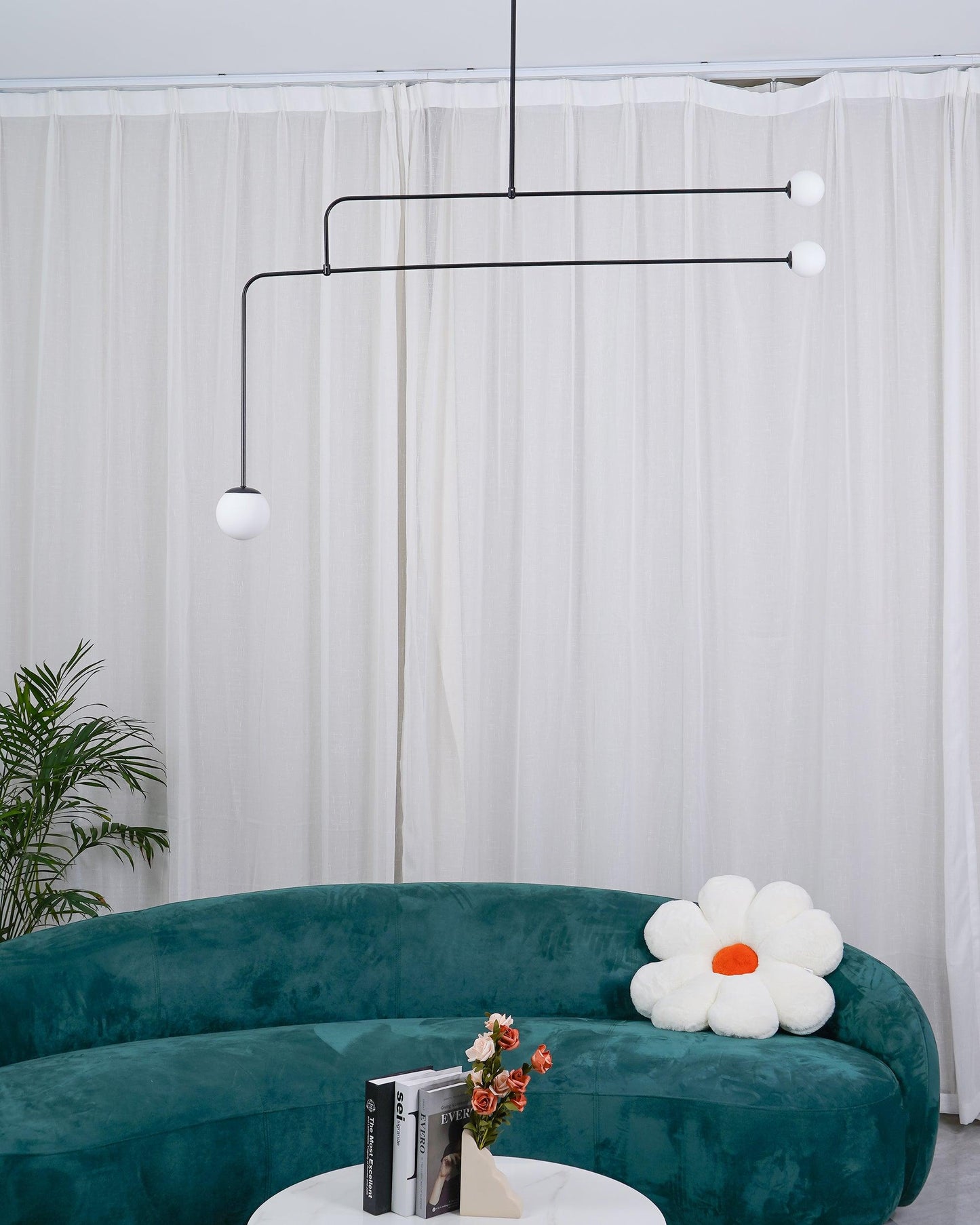 Minimalist Ceiling Lamp Chandelier | Modern LED Light for Living and Dining Room