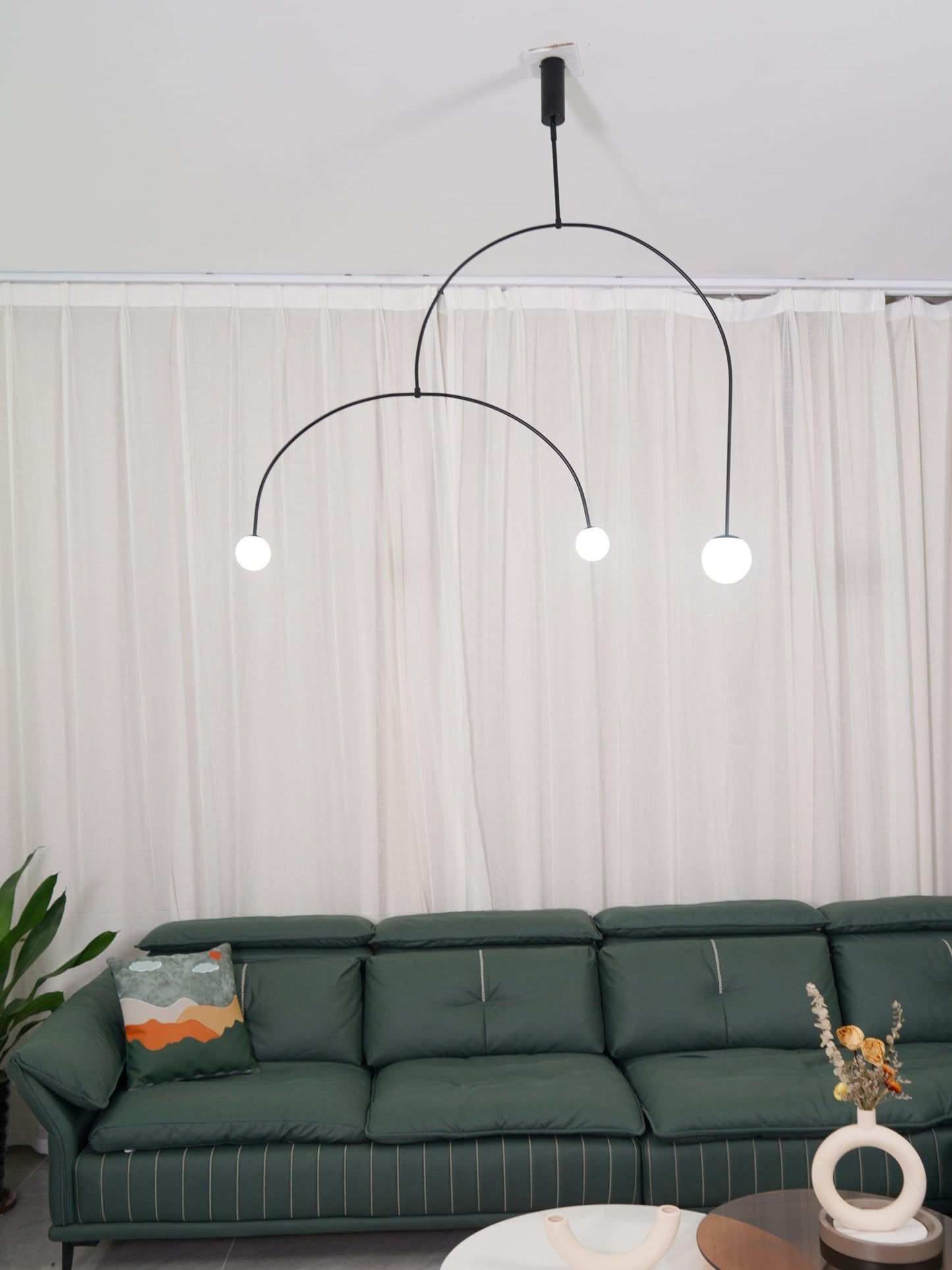 Minimalist Ceiling Lamp Chandelier | Modern LED Light for Living and Dining Room
