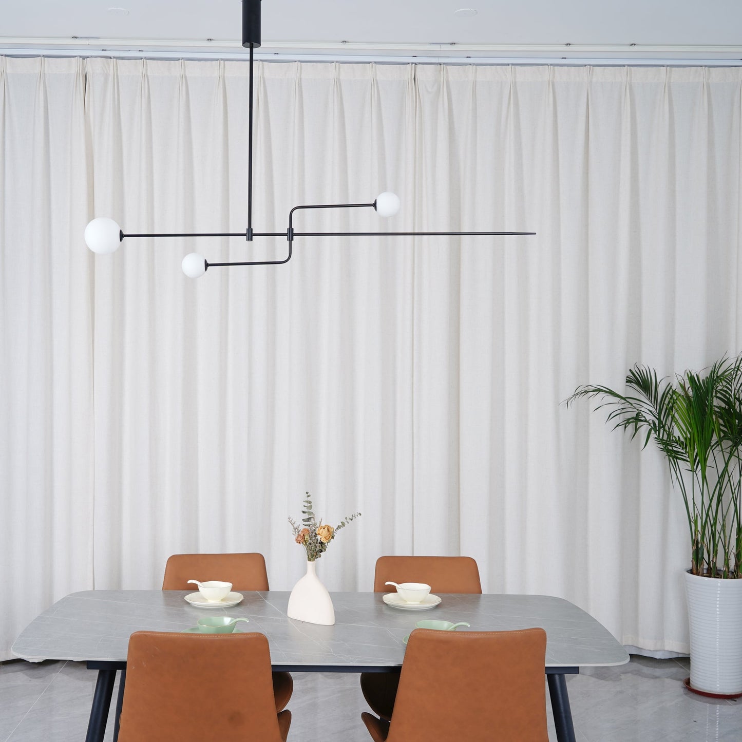 Minimalist Ceiling Lamp Chandelier | Modern LED Light for Living and Dining Room