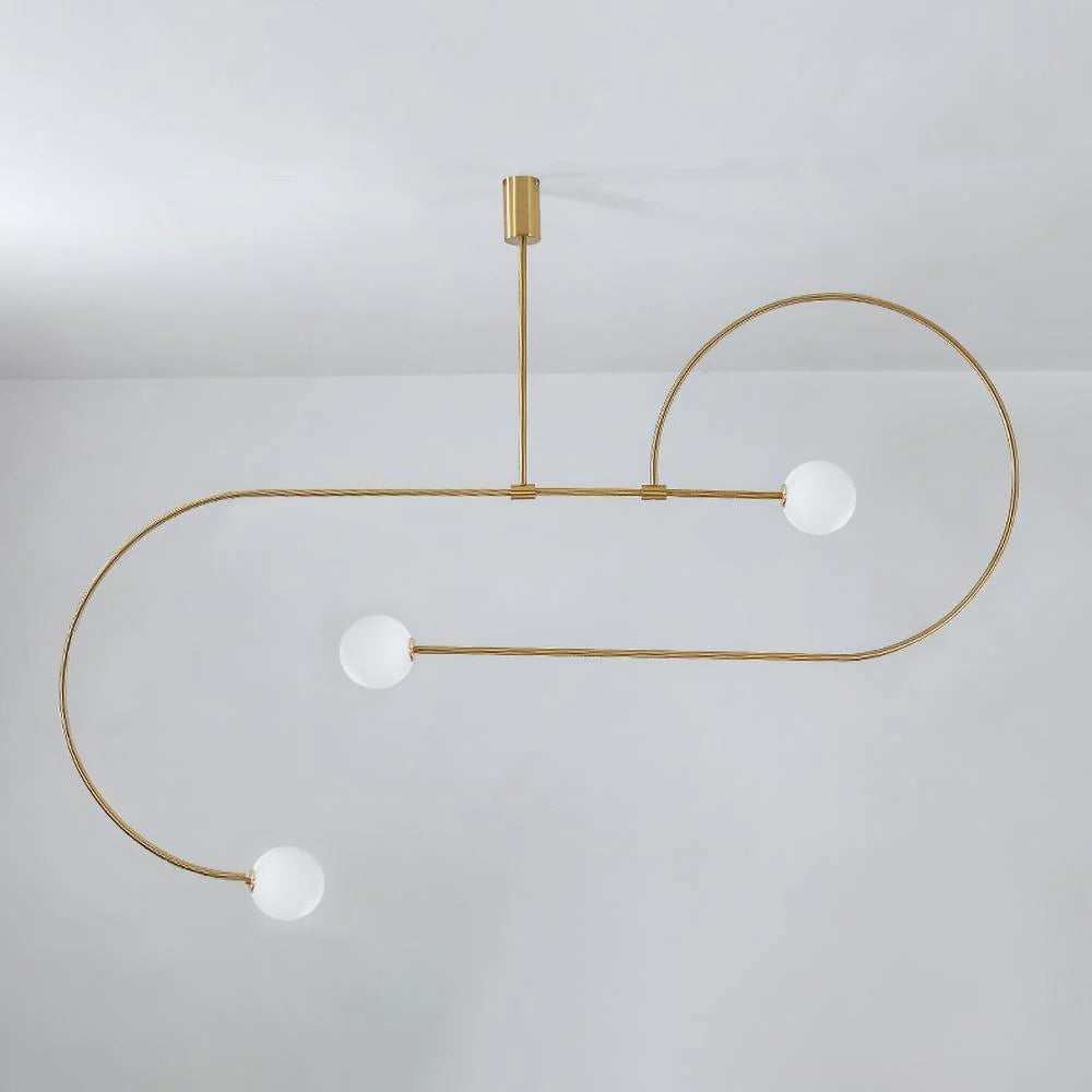 Minimalist Ceiling Lamp Chandelier | Modern LED Light for Living and Dining Room