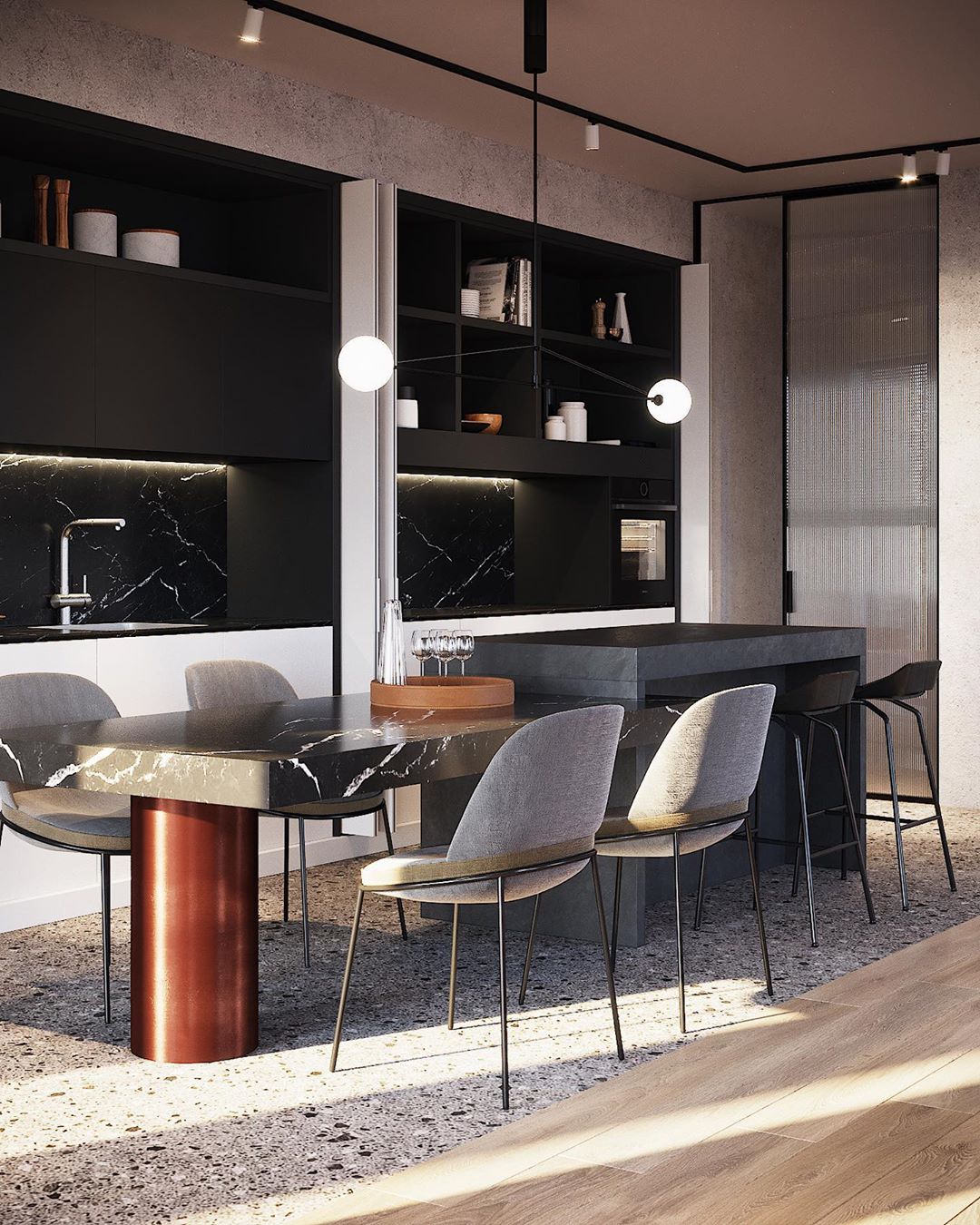 Minimalist Ceiling Lamp Chandelier | Modern LED Light for Living and Dining Room