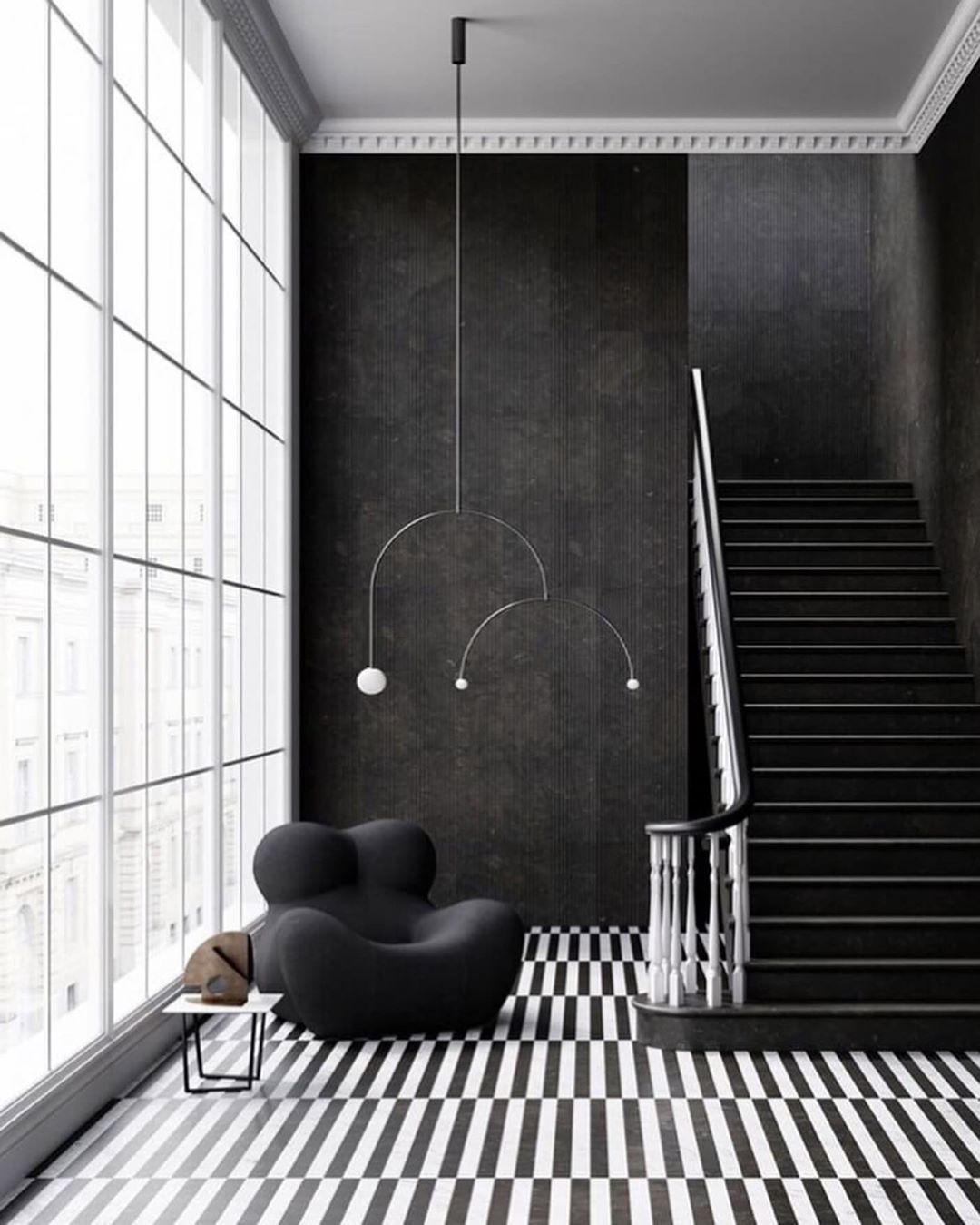 Minimalist Ceiling Lamp Chandelier | Modern LED Light for Living and Dining Room