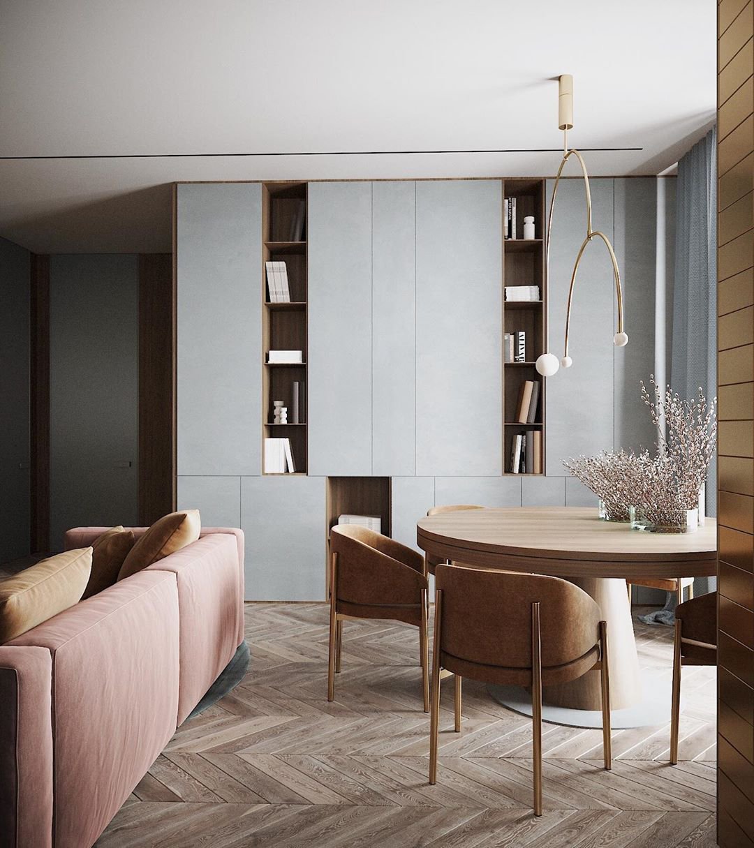 Minimalist Ceiling Lamp Chandelier | Modern LED Light for Living and Dining Room