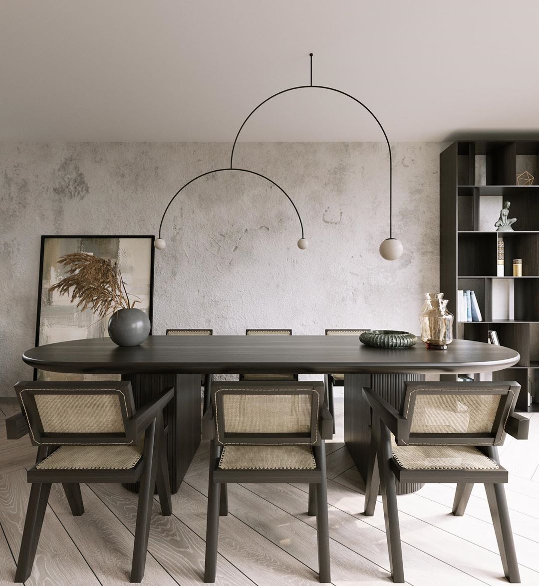 Minimalist Ceiling Lamp Chandelier | Modern LED Light for Living and Dining Room