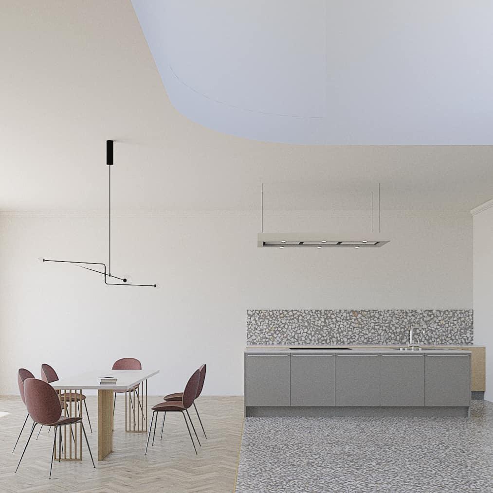 Minimalist Ceiling Lamp Chandelier | Modern LED Light for Living and Dining Room