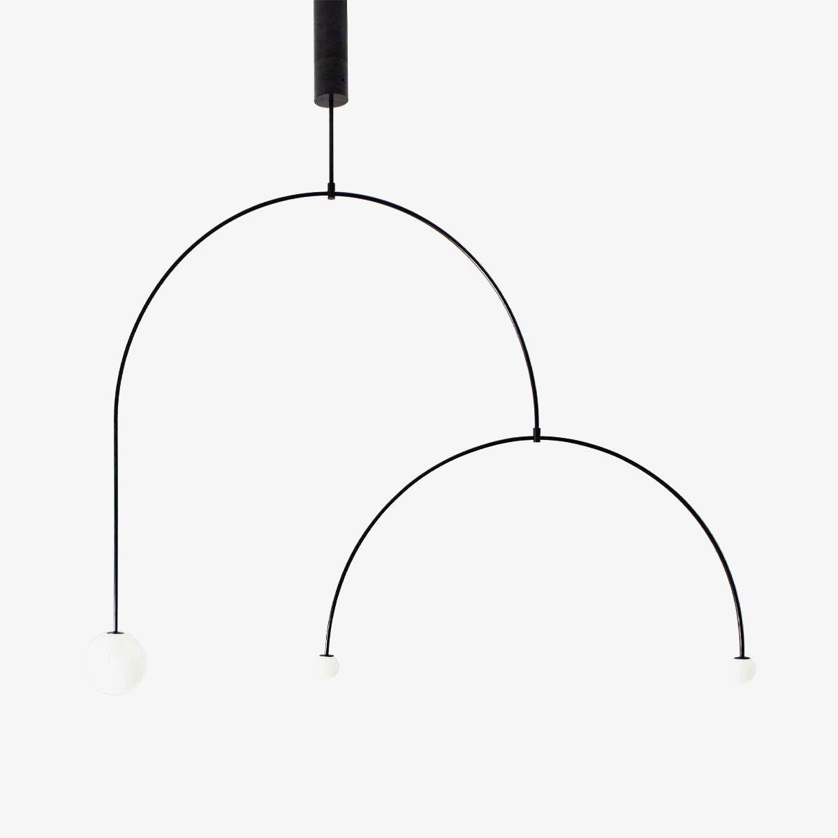 Minimalist Ceiling Lamp Chandelier | Modern LED Light for Living and Dining Room