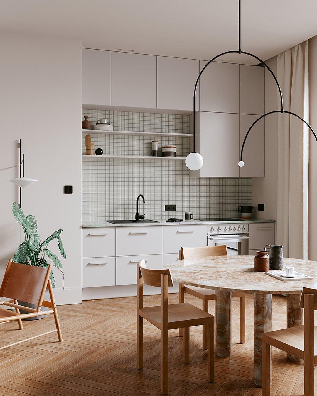 Minimalist Ceiling Lamp Chandelier | Modern LED Light for Living and Dining Room