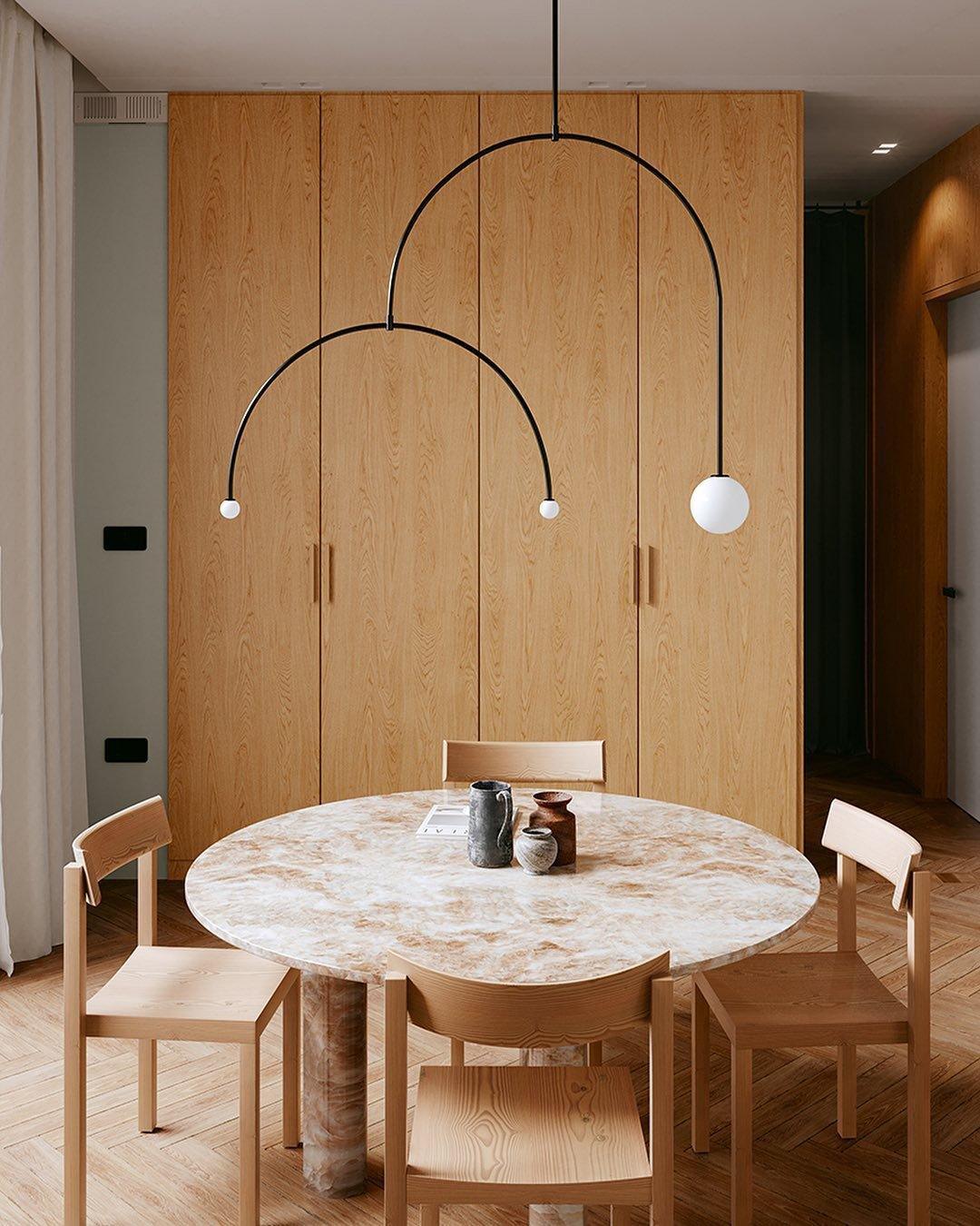 Minimalist Ceiling Lamp Chandelier | Modern LED Light for Living and Dining Room