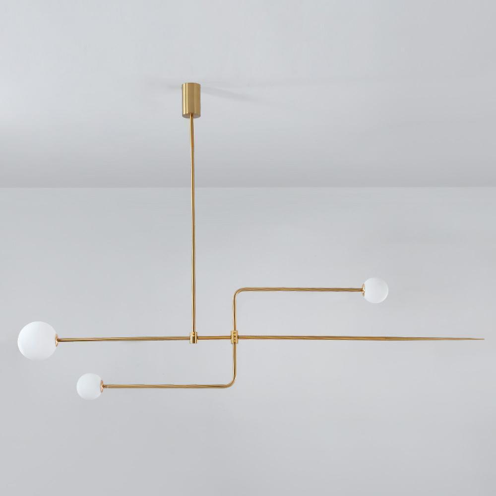 Minimalist Ceiling Lamp Chandelier | Modern LED Light for Living and Dining Room