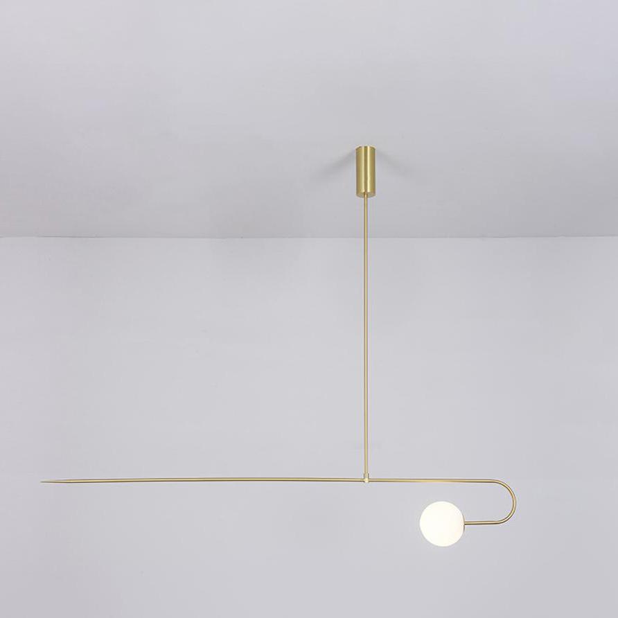 Minimalist Ceiling Lamp Chandelier | Modern LED Light for Living and Dining Room