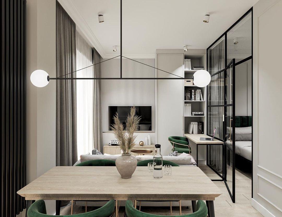 Minimalist Ceiling Lamp Chandelier | Modern LED Light for Living and Dining Room