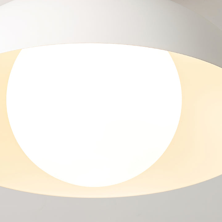 Modern Semi Flush Mount Ceiling Light for Living Room | Minimalist LED Ceiling Lamp