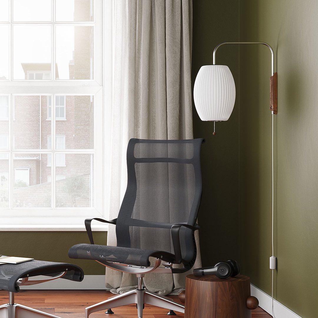 Modern Wall Lamp Sconce with Pull Cord | Adjustable Wall Light for Bedroom