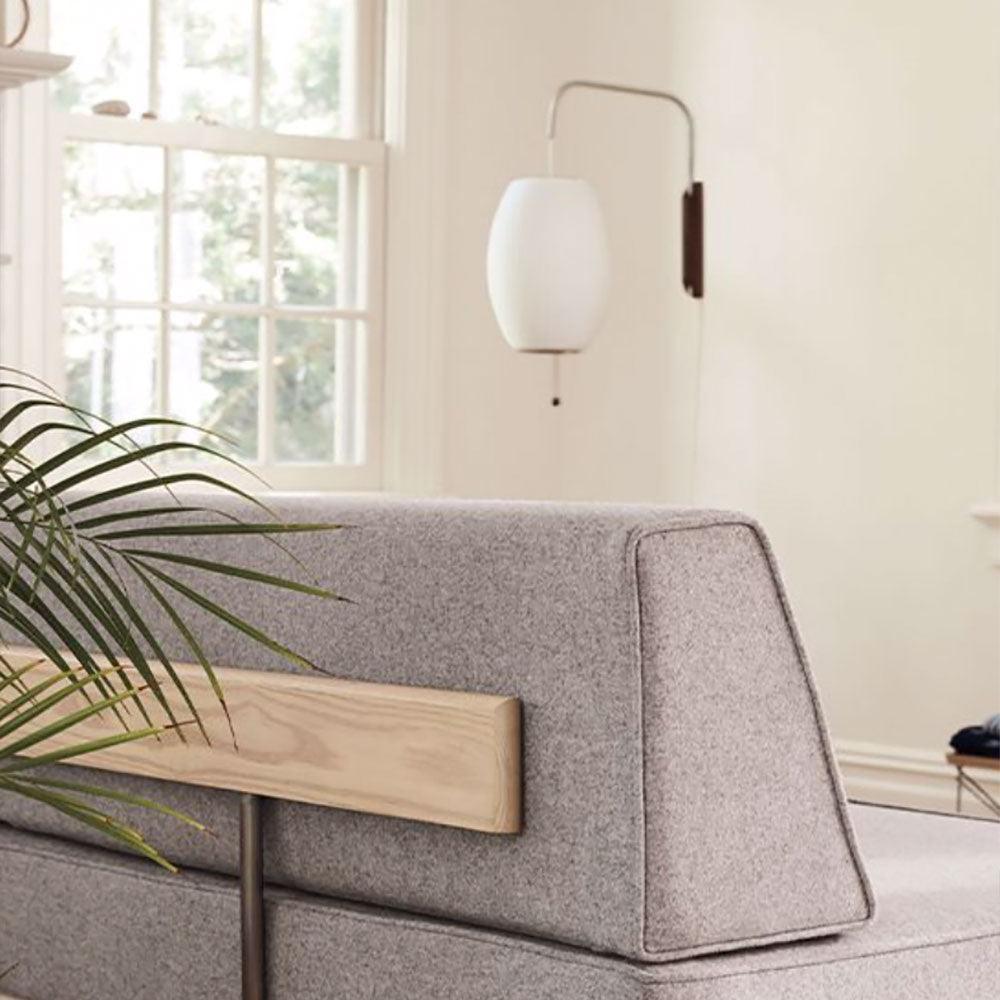 Modern Wall Lamp Sconce with Pull Cord | Adjustable Wall Light for Bedroom