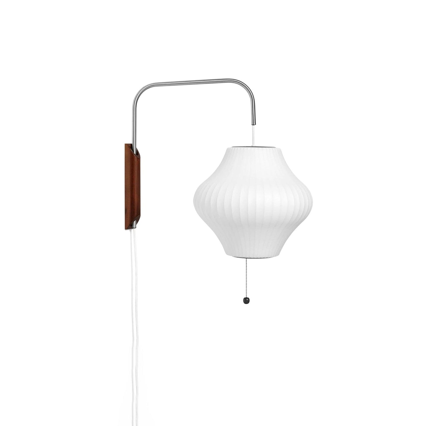 Modern Wall Lamp Sconce with Pull Cord | Adjustable Wall Light for Bedroom