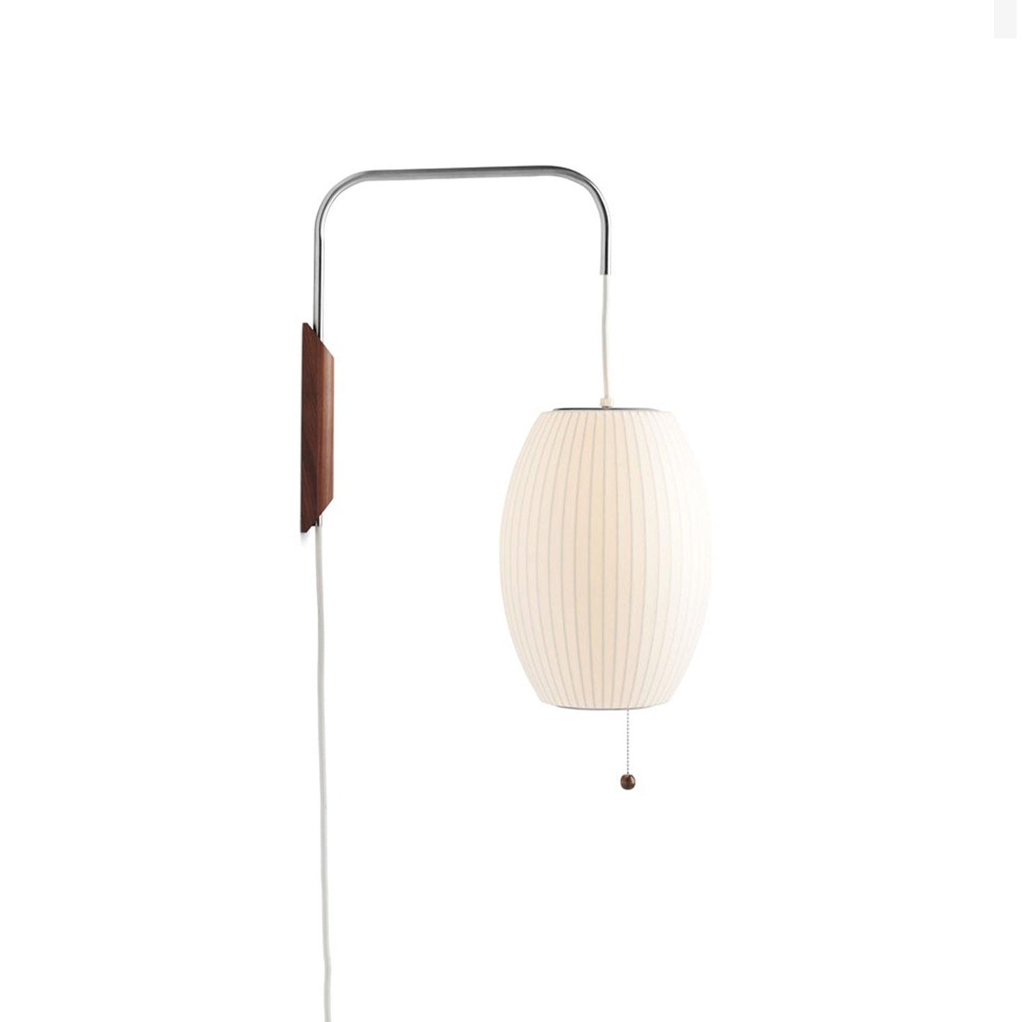 Modern Wall Lamp Sconce with Pull Cord | Adjustable Wall Light for Bedroom