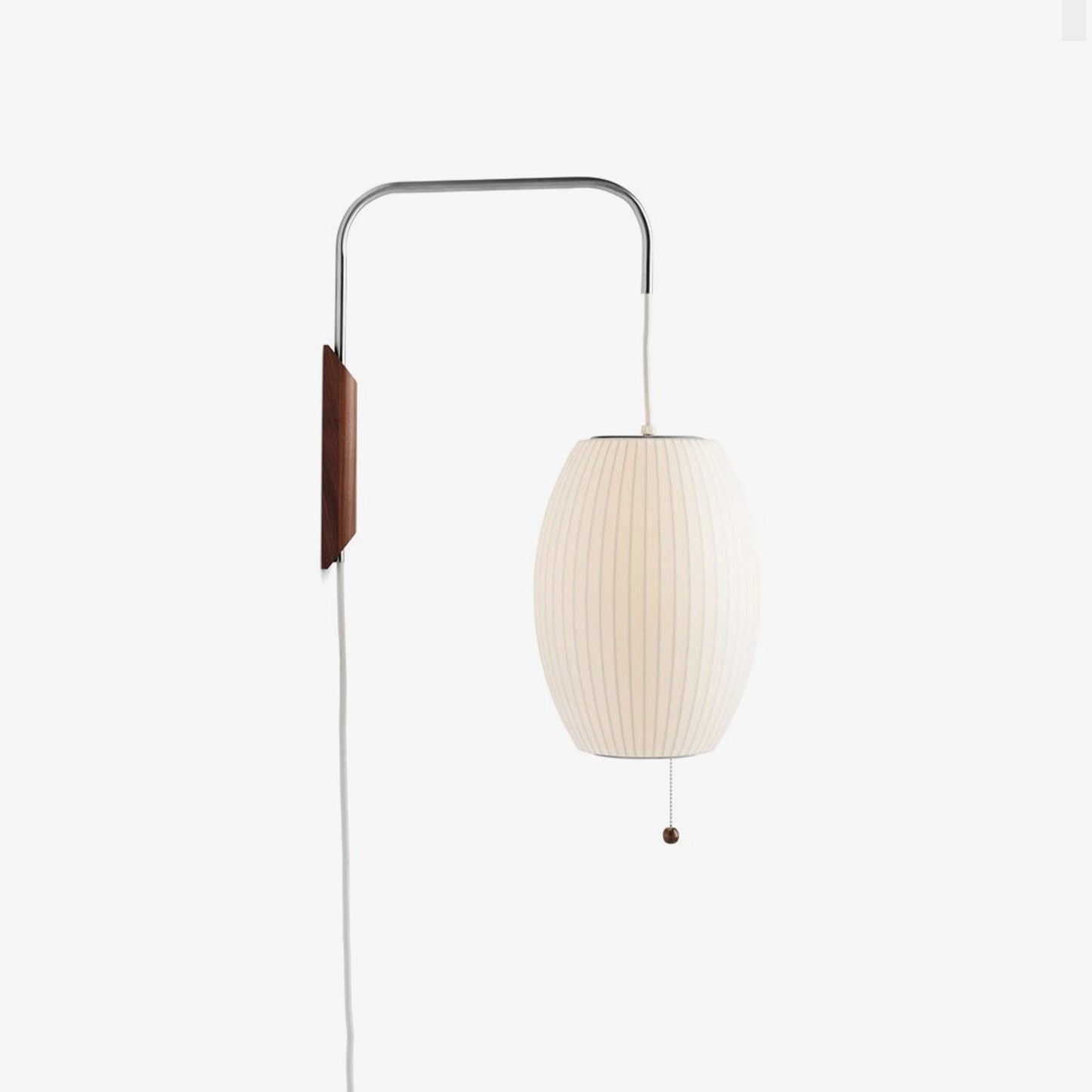 Modern Wall Lamp Sconce with Pull Cord | Adjustable Wall Light for Bedroom