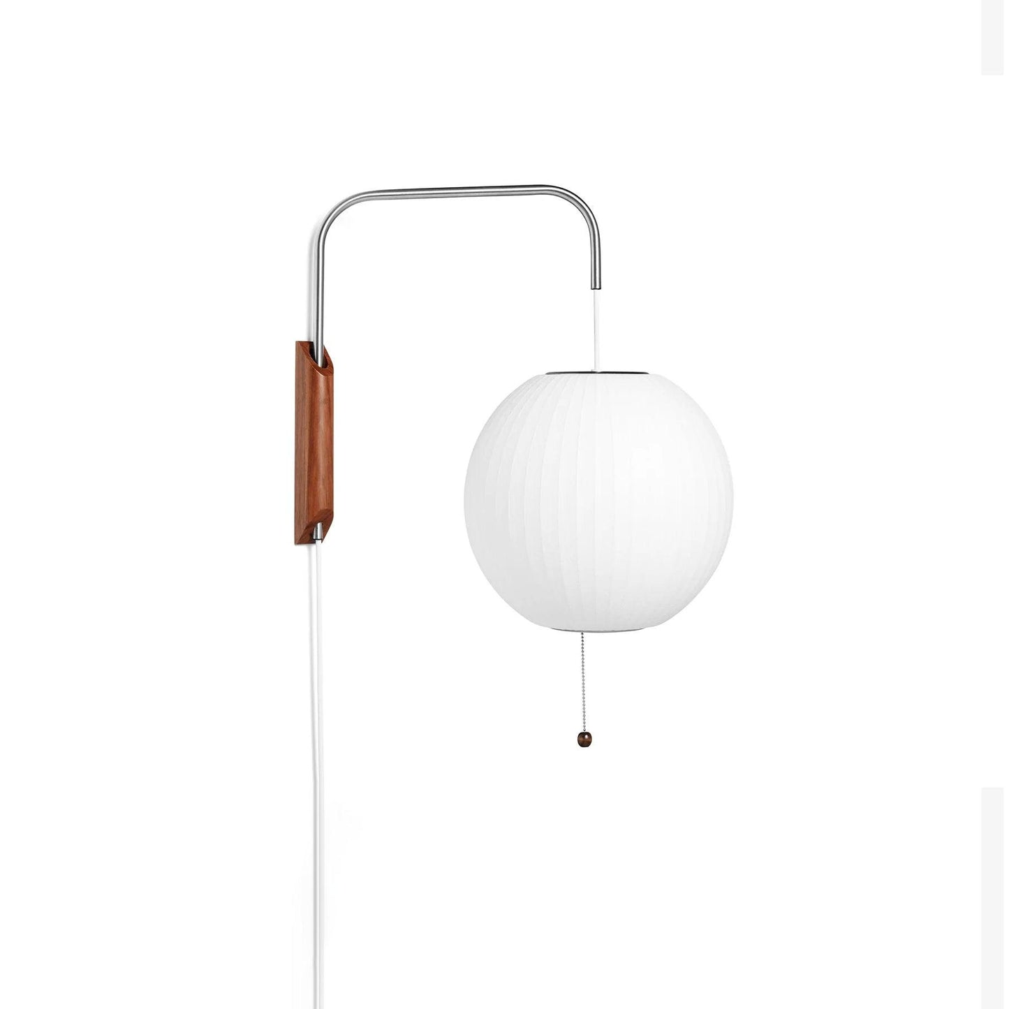 Modern Wall Lamp Sconce with Pull Cord | Adjustable Wall Light for Bedroom