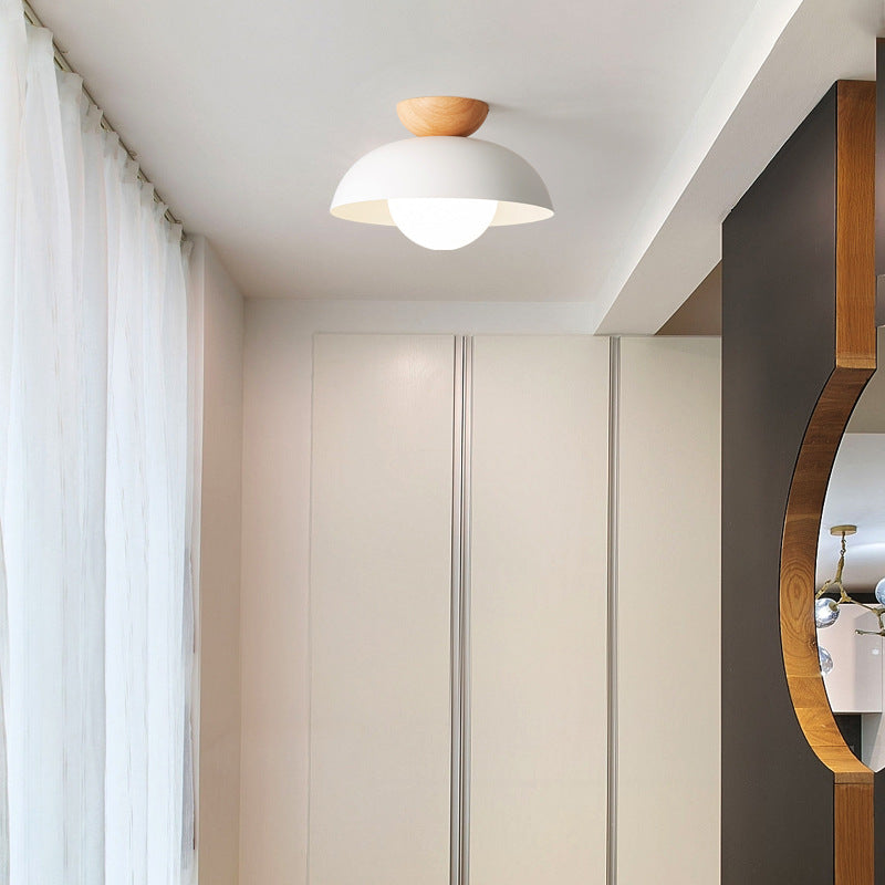 Modern Semi Flush Mount Ceiling Light for Living Room | Minimalist LED Ceiling Lamp