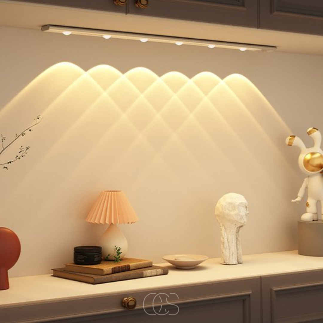 Rechargeable Table Lamp with Motion Sensor | Small Desk and Bedside Light