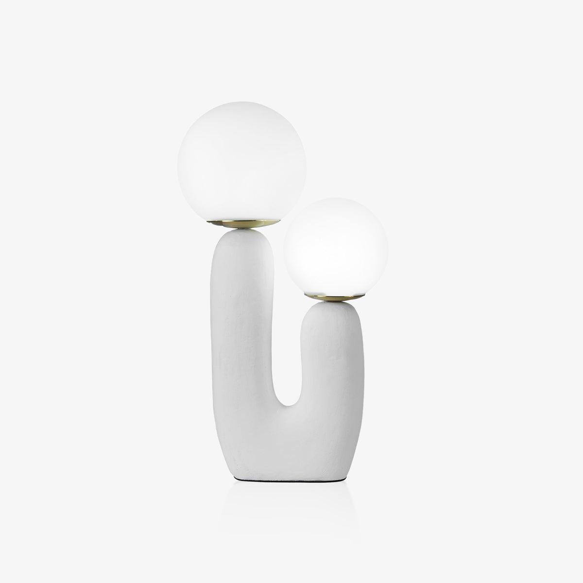 Modern Table Lamp | Bedside Desk Lamp with Glass Shade