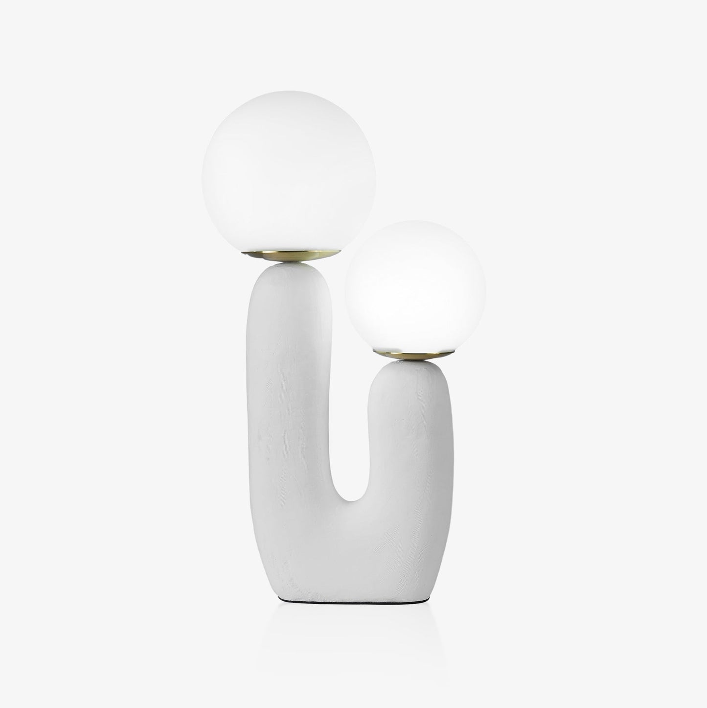 Modern Table Lamp | Bedside Desk Lamp with Glass Shade